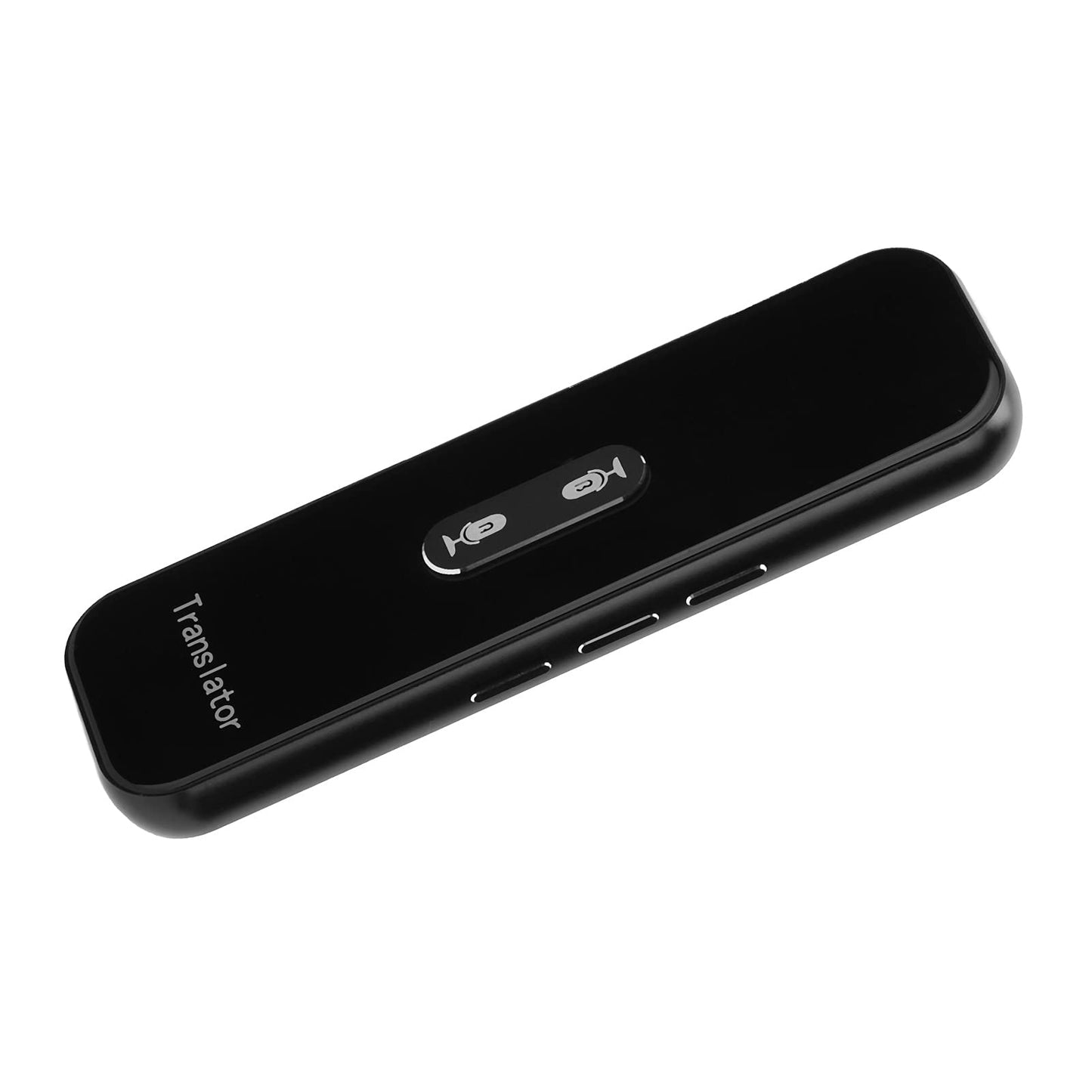 LOCADENCE Language Translator Device, Portable Instant Translator, Translator Intelligent Voice Bt Translator for Travel Business Learning (All Black)