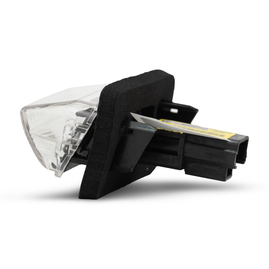 KarParts360 License Light Assembly for Toyota Camry 2012-2017, CAPA Certified, Driver or Passenger Side, Model CLX-M0-312-2109N-AC-CL