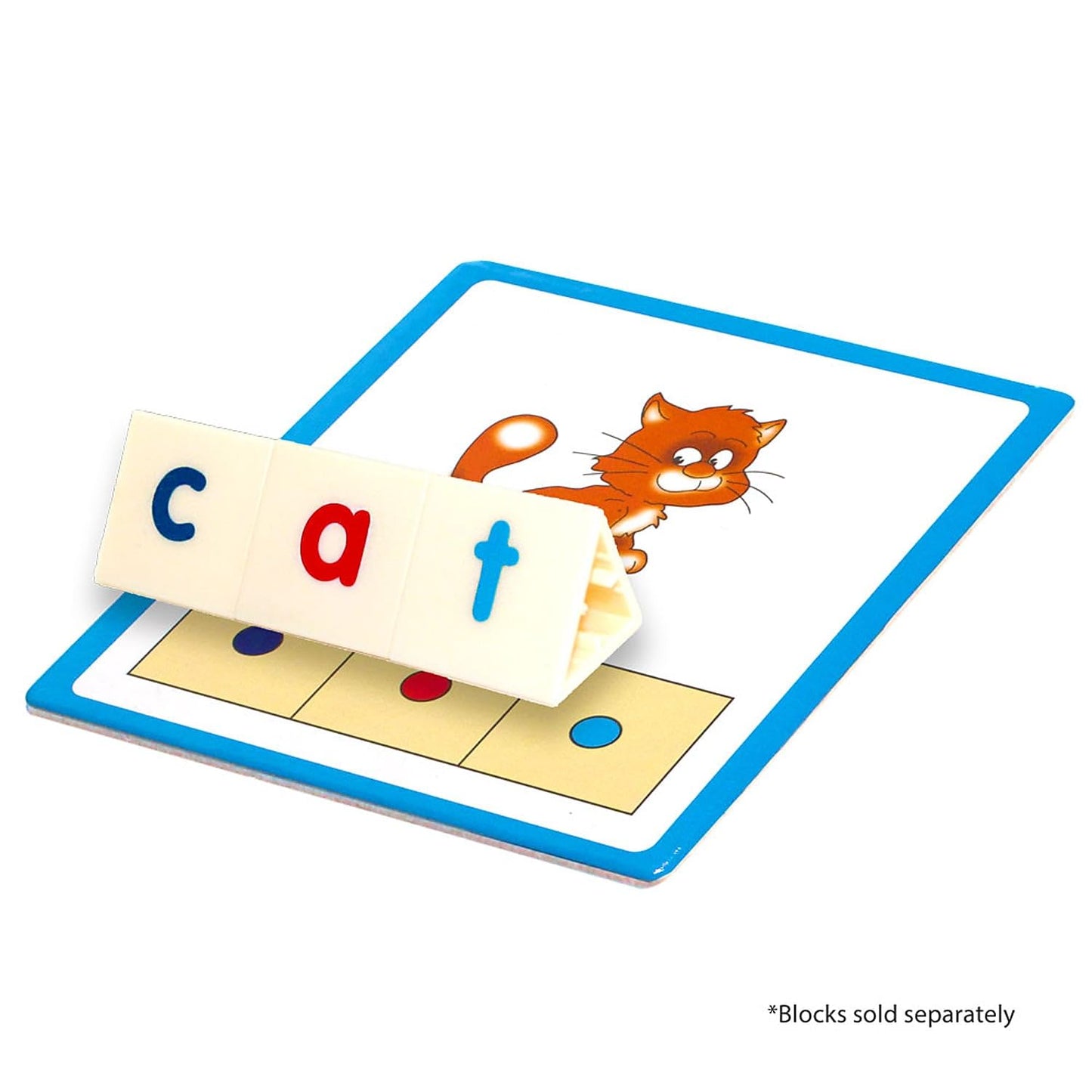 Junior Learning: CVC Word Builders, 48 CVC Activity Cards, Phonemic Awareness, Helps Children to Recognize and Understand Basic Sounds in Words, Self Checking Feature, For Ages 4 and up