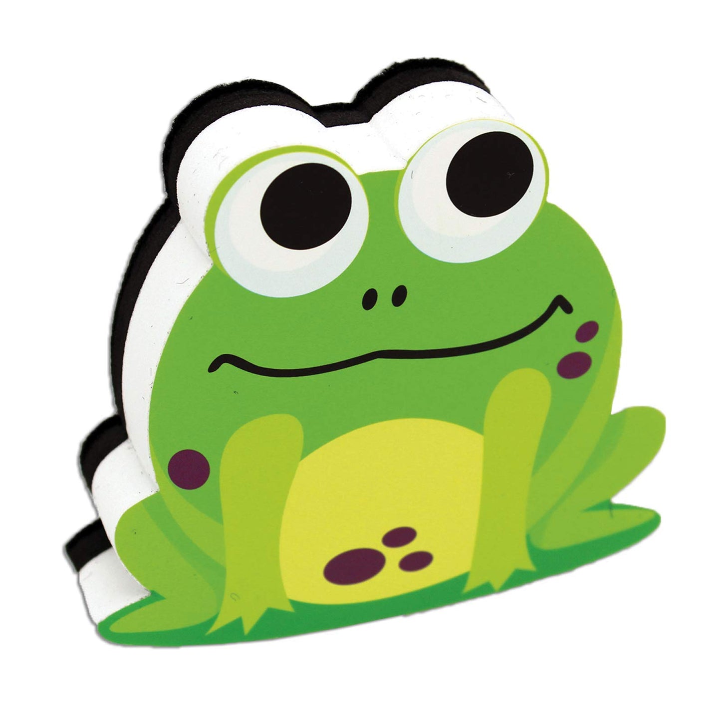 Ashley Frog Design Magnetic Whitebrd Eraser, Green (10021)