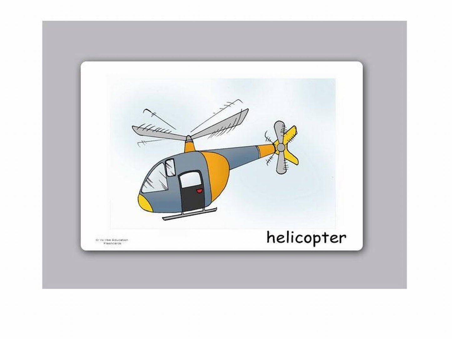 Yo-Yee Flash Cards - Transportation and Vehicle Picture Cards - English Vocabulary Cards for Toddlers, Kids, Children and Adults - Including Teaching Activities and Game Ideas and More