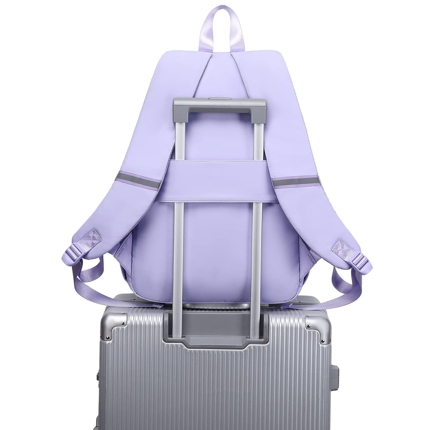 abshoo School Backpack for Girls Bookbag with Lunch Bag Teen Girls School Bag Travel Daypack (Purple)