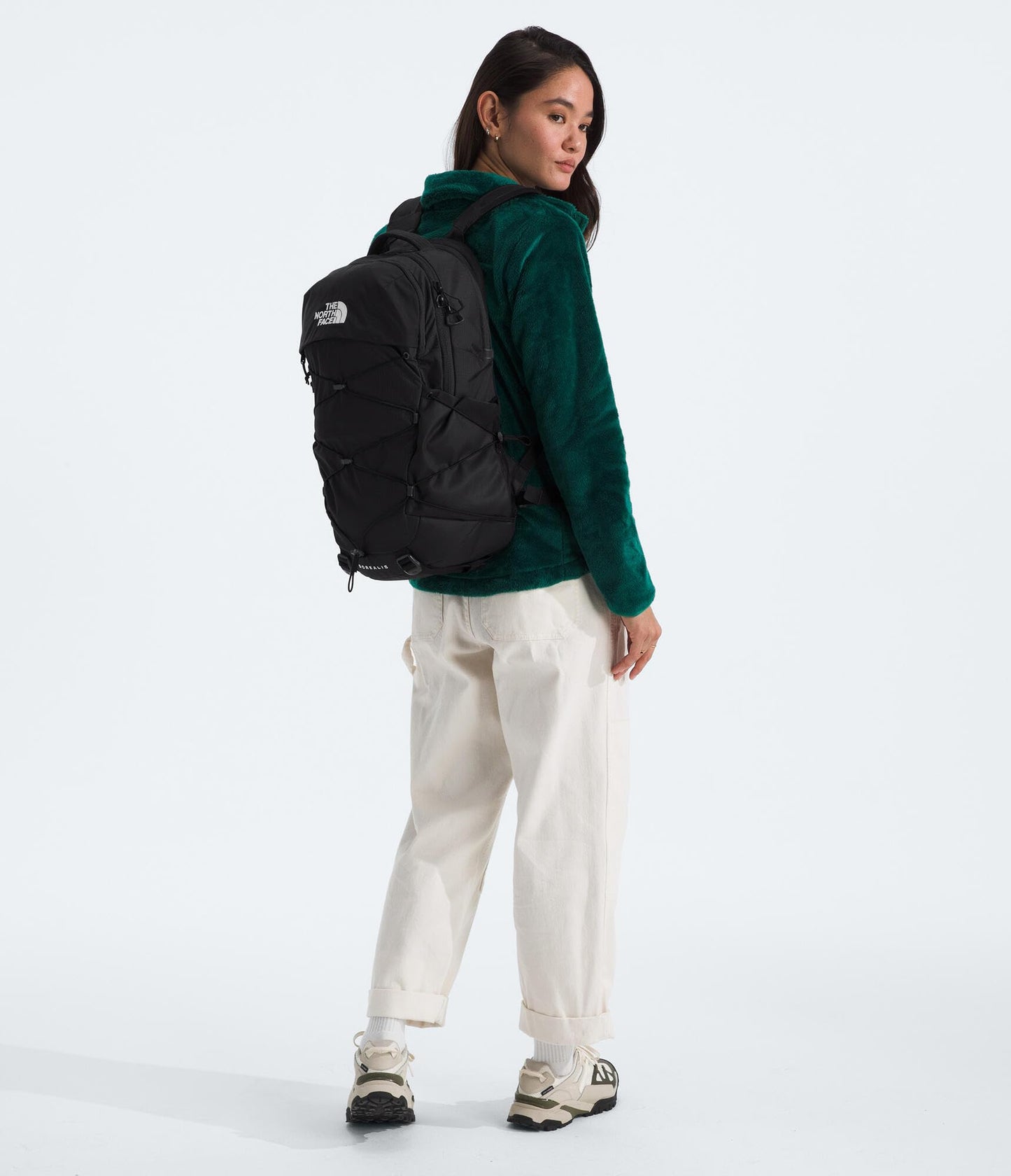 The North Face Borealis Commuter Laptop Backpack - Water Repellent, Laptop Sleeve, Large Main Compartment, TNF Black/TNF Black-NPF, One Size