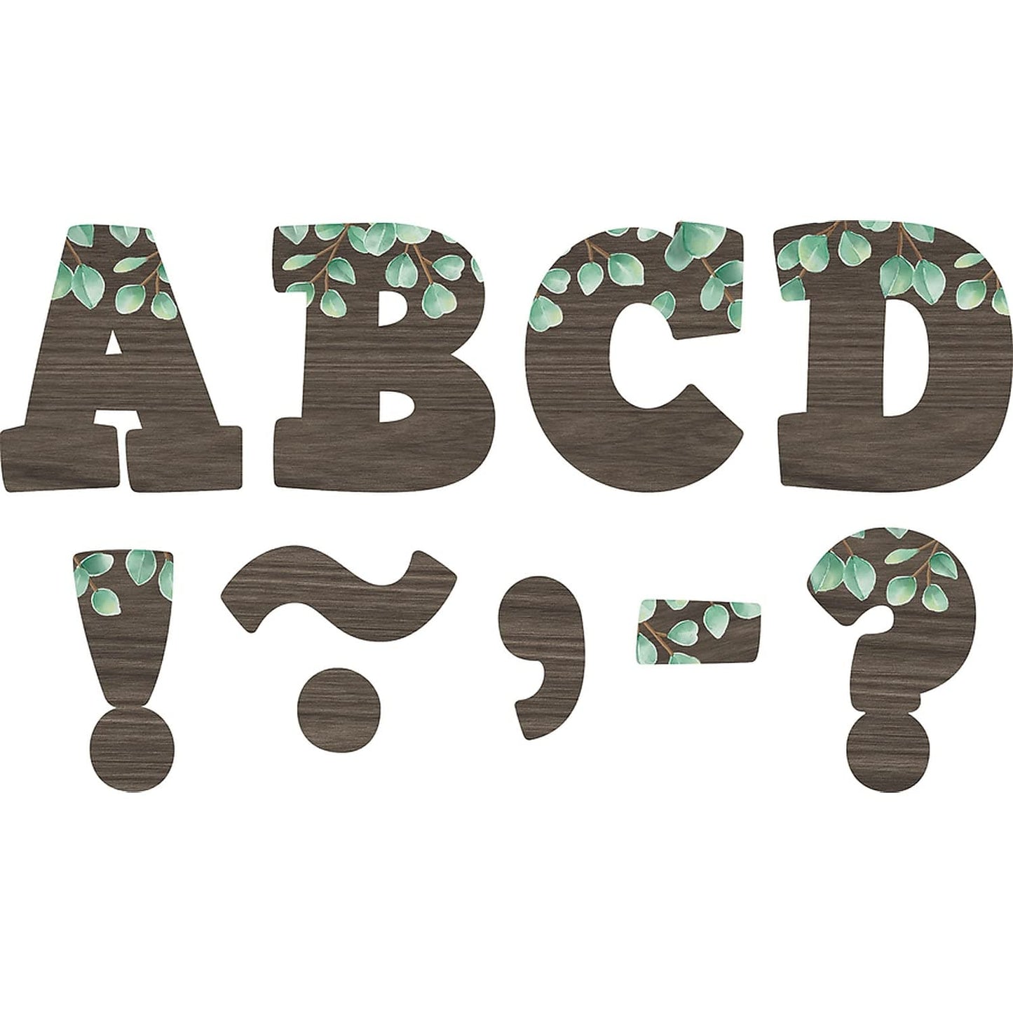 Teacher Created Resources Eucalyptus Bold Block 3" Magnetic Letters (TCR77485)