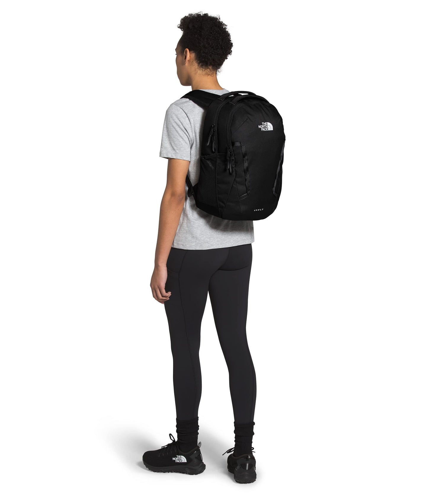 The North Face Women's Vault Everyday Laptop Backpack, TNF Black, One Size
