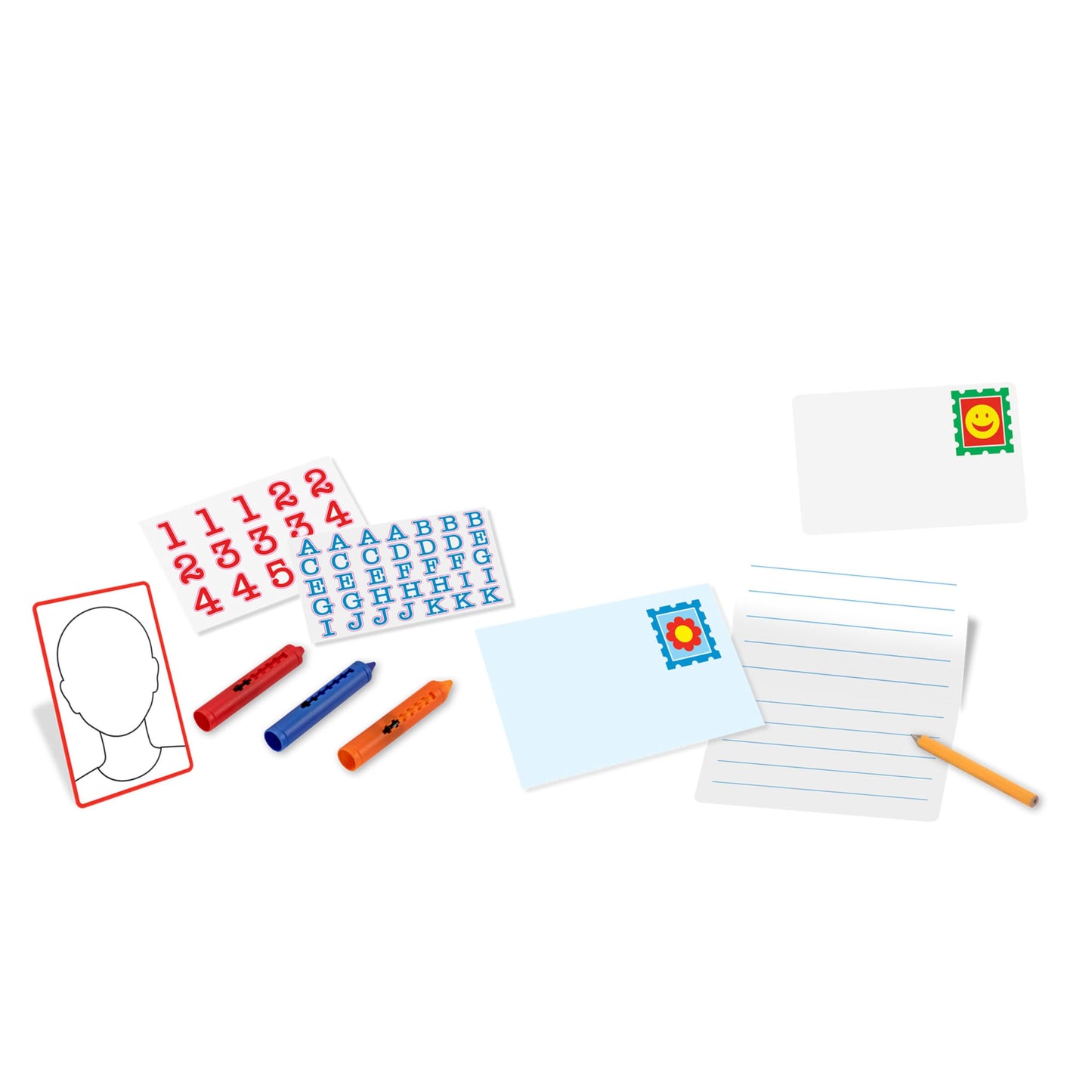 Melissa & Doug My Own Wooden Mailbox Activity Set and Educational Toy