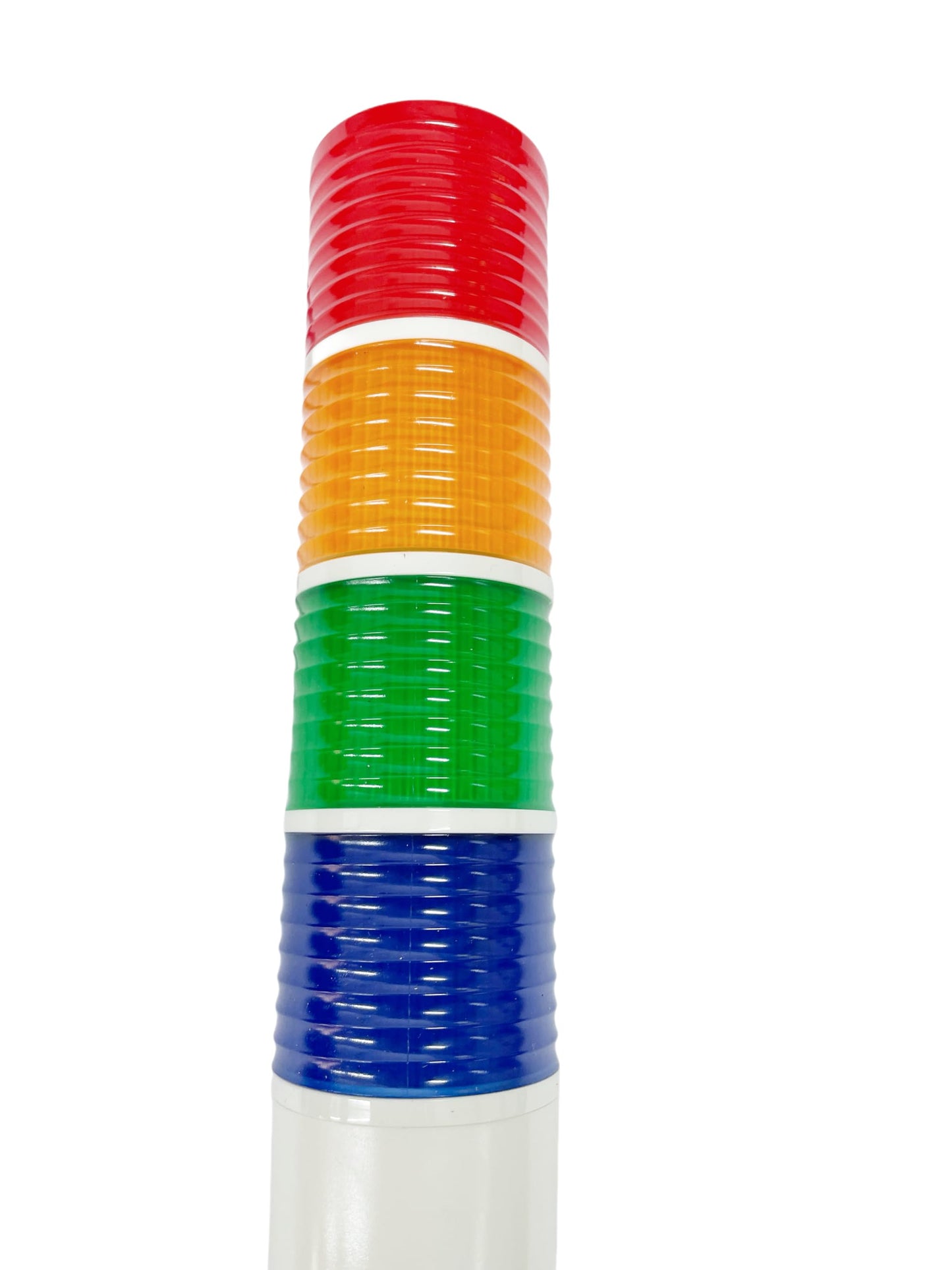 XUNDE Multi-Layer Industrial Signal Lights 4 Colors Alarm, Sound and Lamp Alarms, 24V DC (4-Layer)
