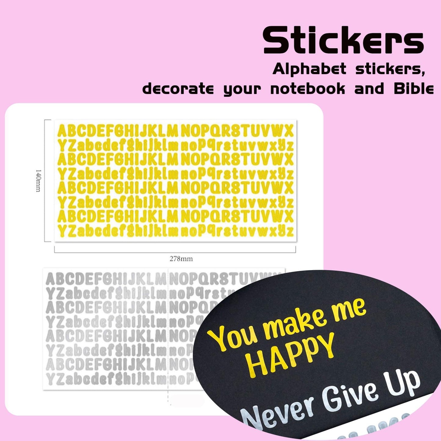 Wanchuan Bible Study Supplies Journaling Kit Highlighters Pens No Bleed Bible Journal Study for Women (Modern)
