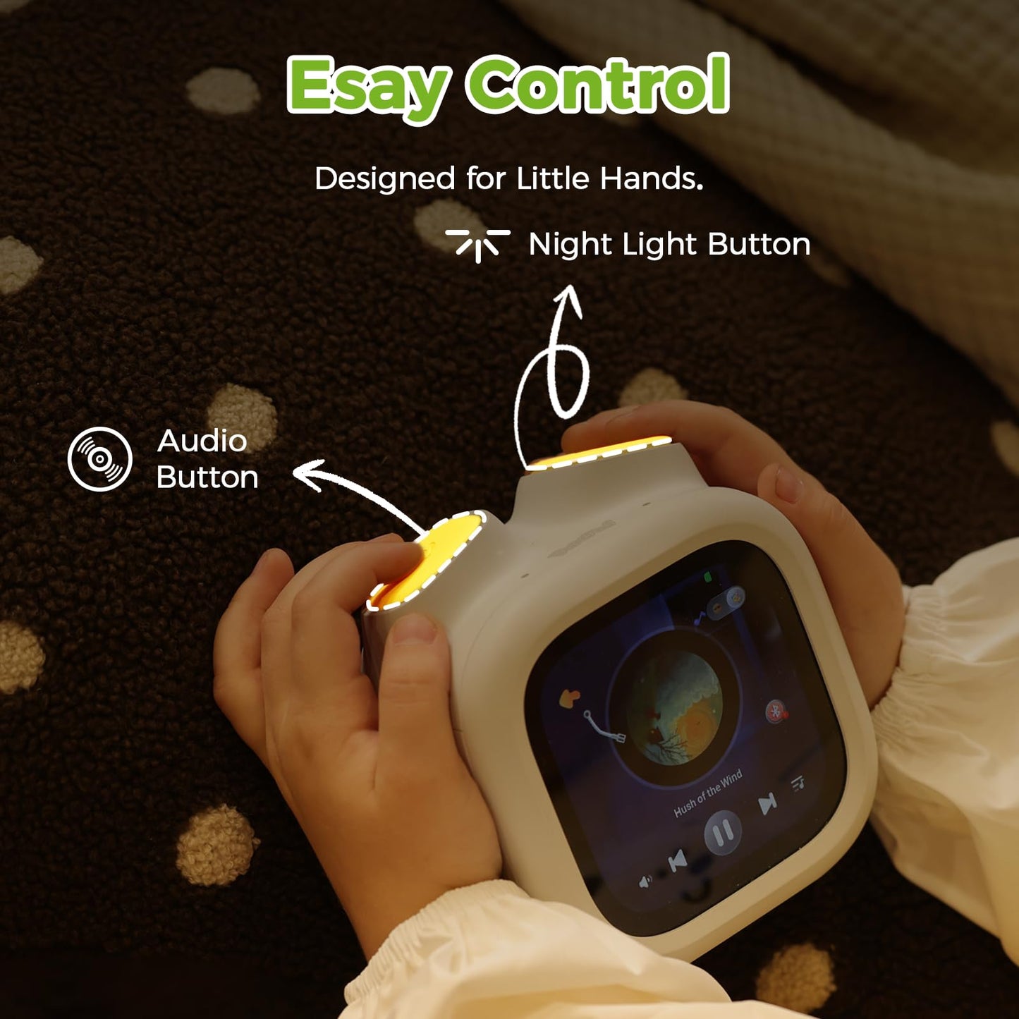 Pawpal Alarm Clock for Kids & Toddlers - Kids Alarm Clock with Stories, Music, Podcast, Schedule, Ok-to-Wake, Digital Pet, Nightlight, Parental Control, Message, Birthday Gifts for Girls Boys Ages 3+