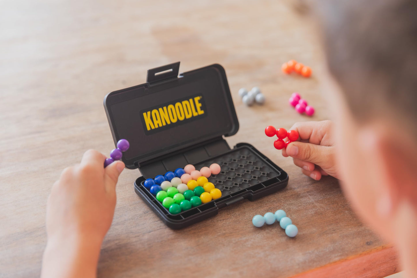 Educational Insights Kanoodle - 3D Brain Teaser Puzzles for Kids, Spatial Puzzle Games for Adults, Teens and Kids, Problem Solving Toys and Logic Puzzles, Single Player Games