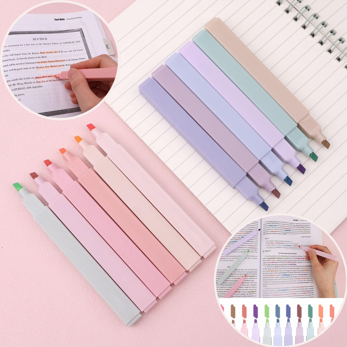 ITAWIXS Green Bible Study Kit for Women, Bible Study Supplies Journaling Set with Tabs, Pen Case, Notebook, Pens Study Group Essentials Accessories Set for Students, Beginners