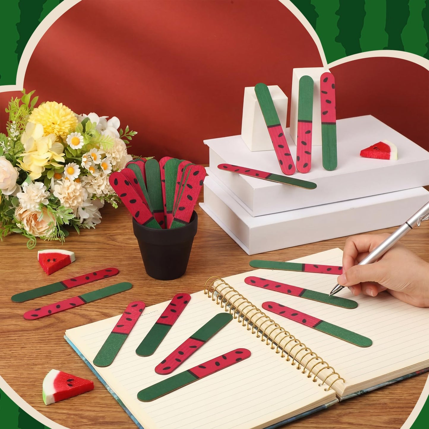 Chunful 72 Flip Name Sticks with Storage Pot Talking Flip Name Stick Counting for Classroom Back to School Management Teacher Essential Student Grouping Tally Educational and Learning Supply(Stylish)