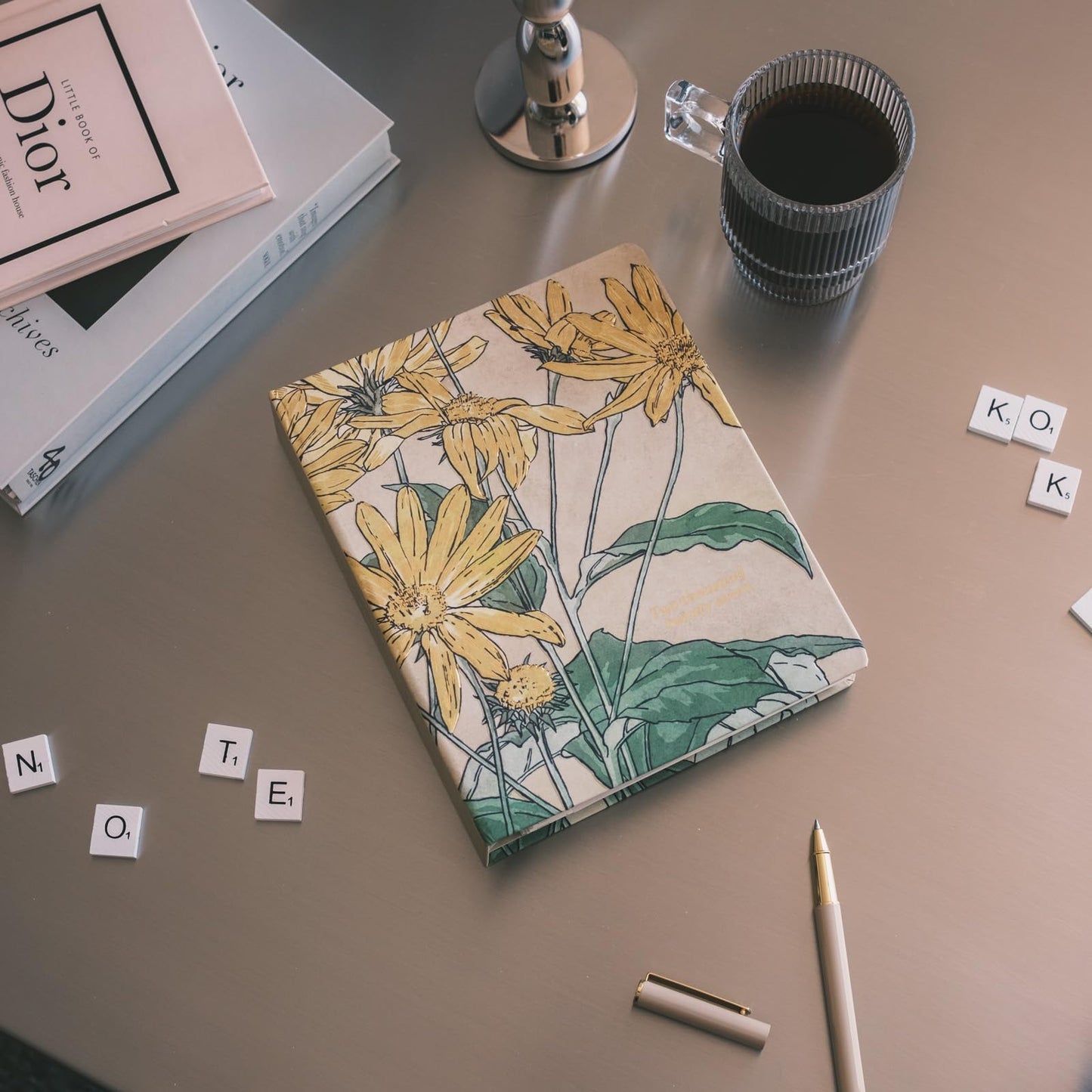 KOKONOTE Planner 2026-2027 Hannah Borger - Planner for Women 17 Month (Aug 26/ Dec 27) | Weekly & Monthly Academic Planner 2026-2027 | 6.4" x 7.9" | Hardcover Agenda 2026 | Thick paper 120 g/m²