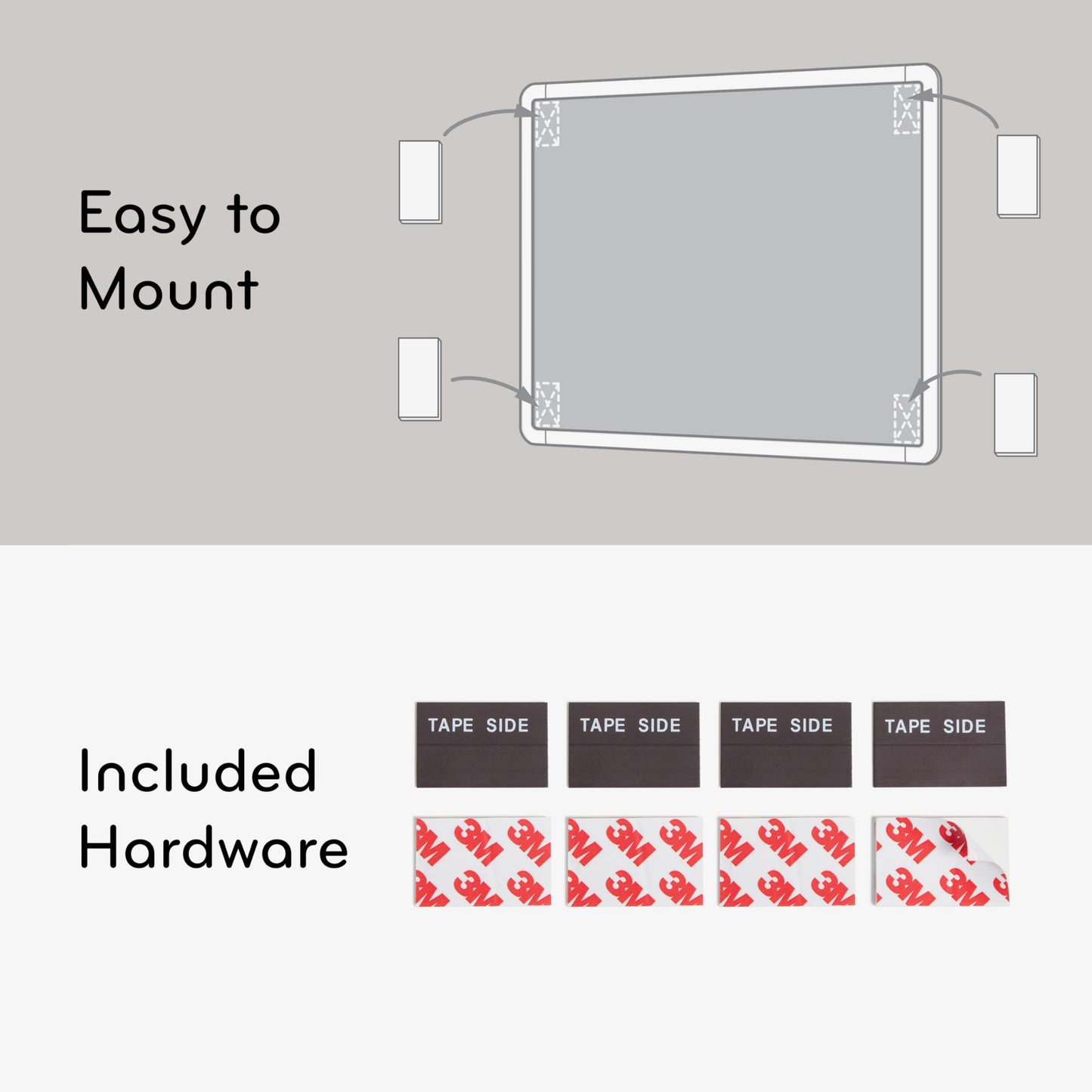 U Brands Contempo Magnetic Small Whiteboard, 8.5” x 11”, White Modern Frame, Mini White Board for Students, Fridge and Locker Dry Erase Board, Includes 4 Markers & Magnet