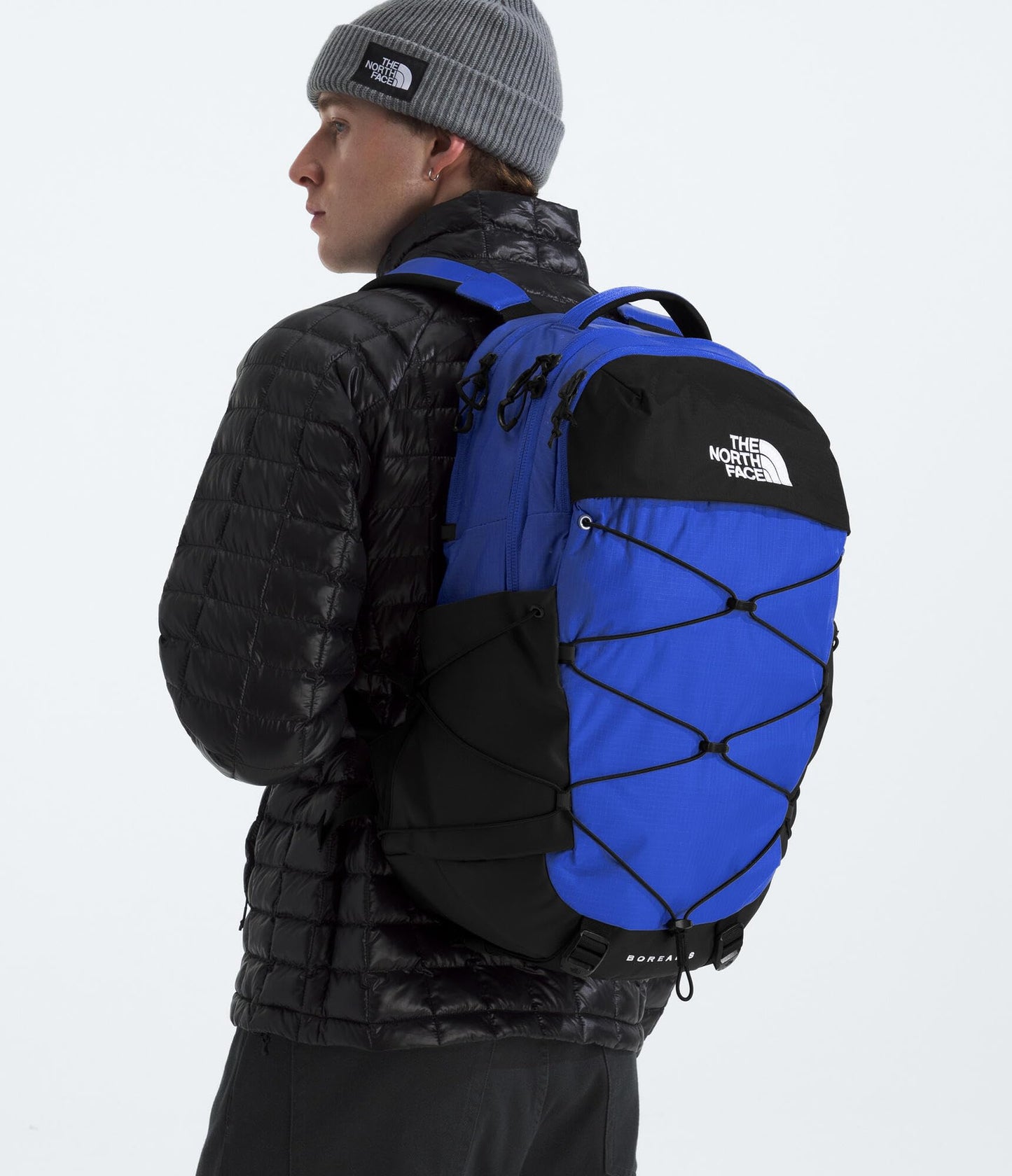 The North Face Borealis Commuter Laptop Backpack - Water Repellent, Laptop Sleeve, Large Main Compartment, TNF Blue/TNF Black/TNF Black, One Size