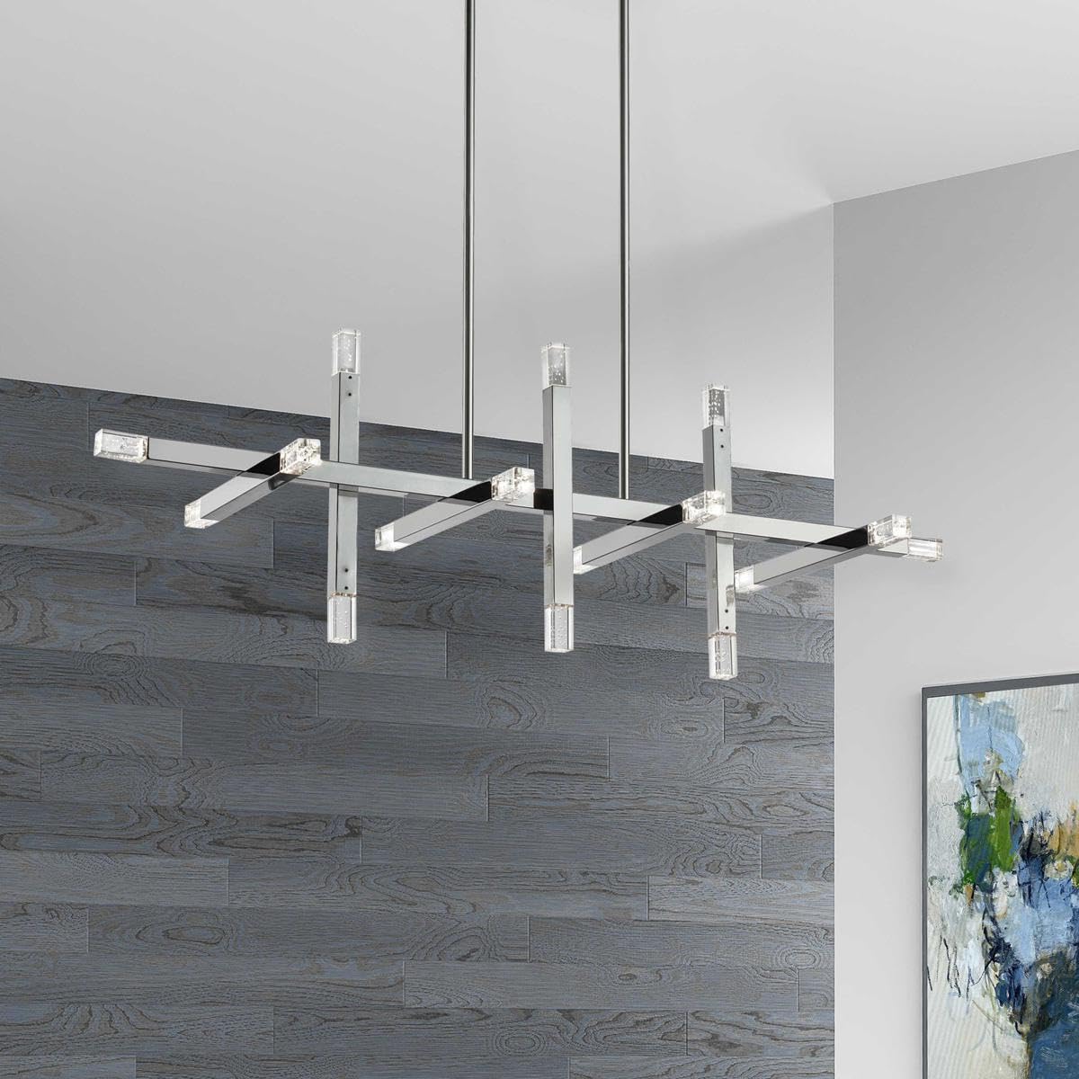 Dainolite Francesca Chandelier 16-Light Polished Chrome Metal FCS-4064HC-PC