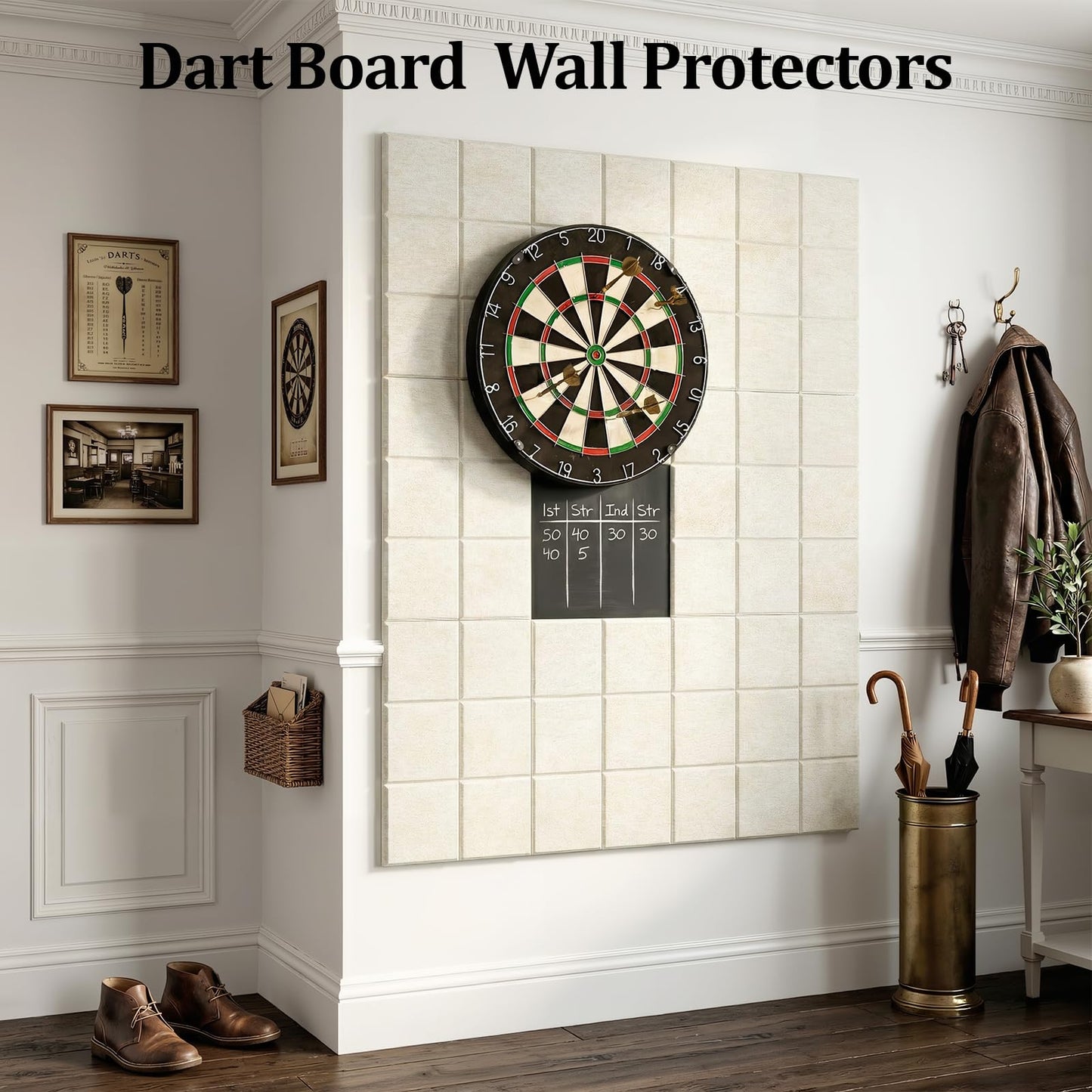 Large Felt Bulletin Board for Walls: 6-Pack Black Cork Board Alternative 11.8x11.8 Inch Peel and Stick Pin Board Wall Decor for Home Organization, Office Memo Board, Self-Adhesive Wall Tiles