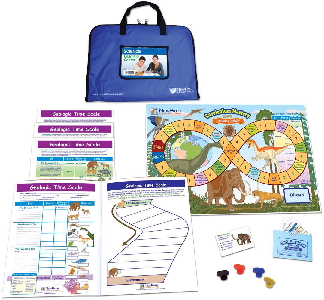 Geologic Time Scale Learning Center Game - Grades 6-9