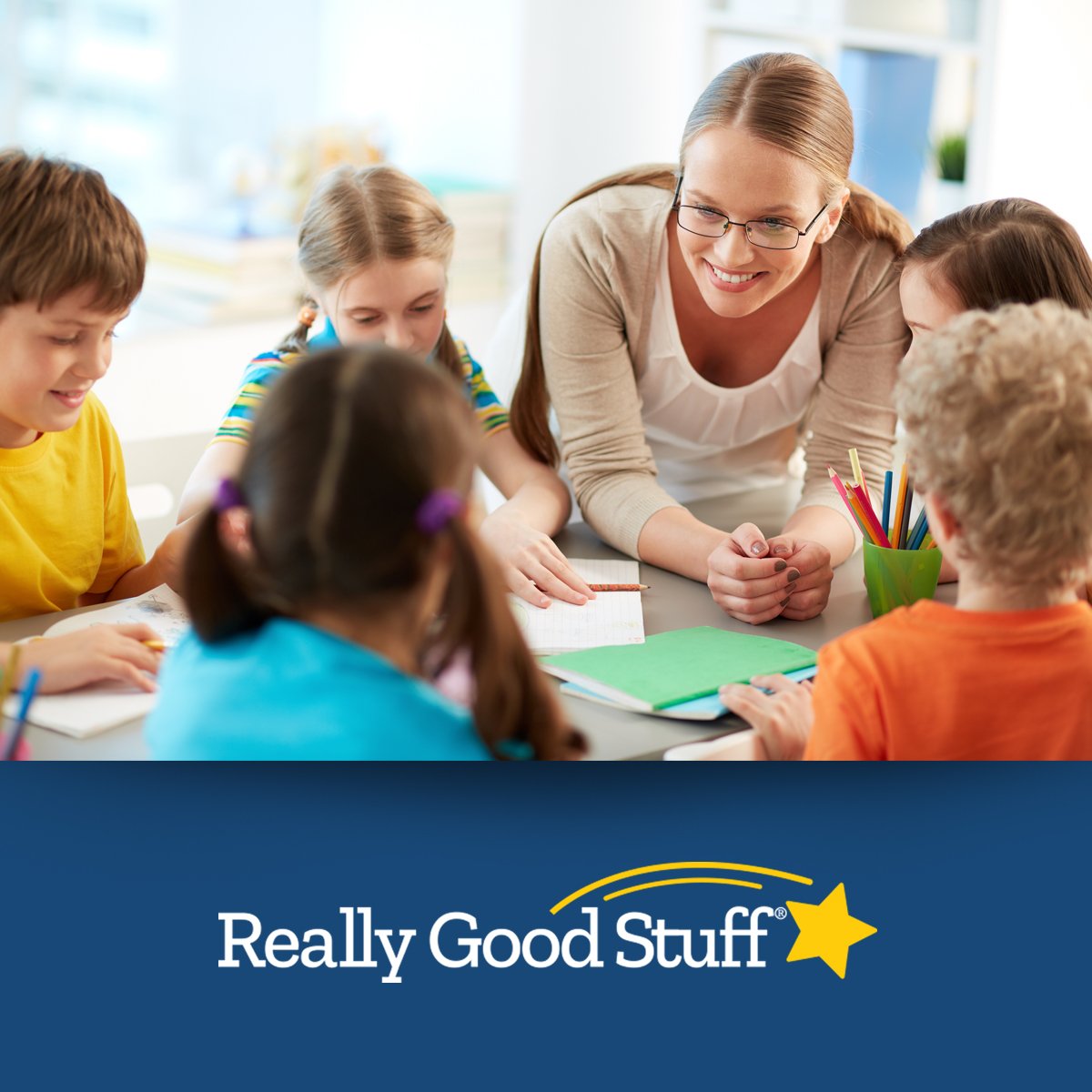 Really Good Stuff Non-Magnetic Dry Erase Boards - Set of 12-6" x 9" - Ideal for Home and School Learning - Reusable and Engaging Tool