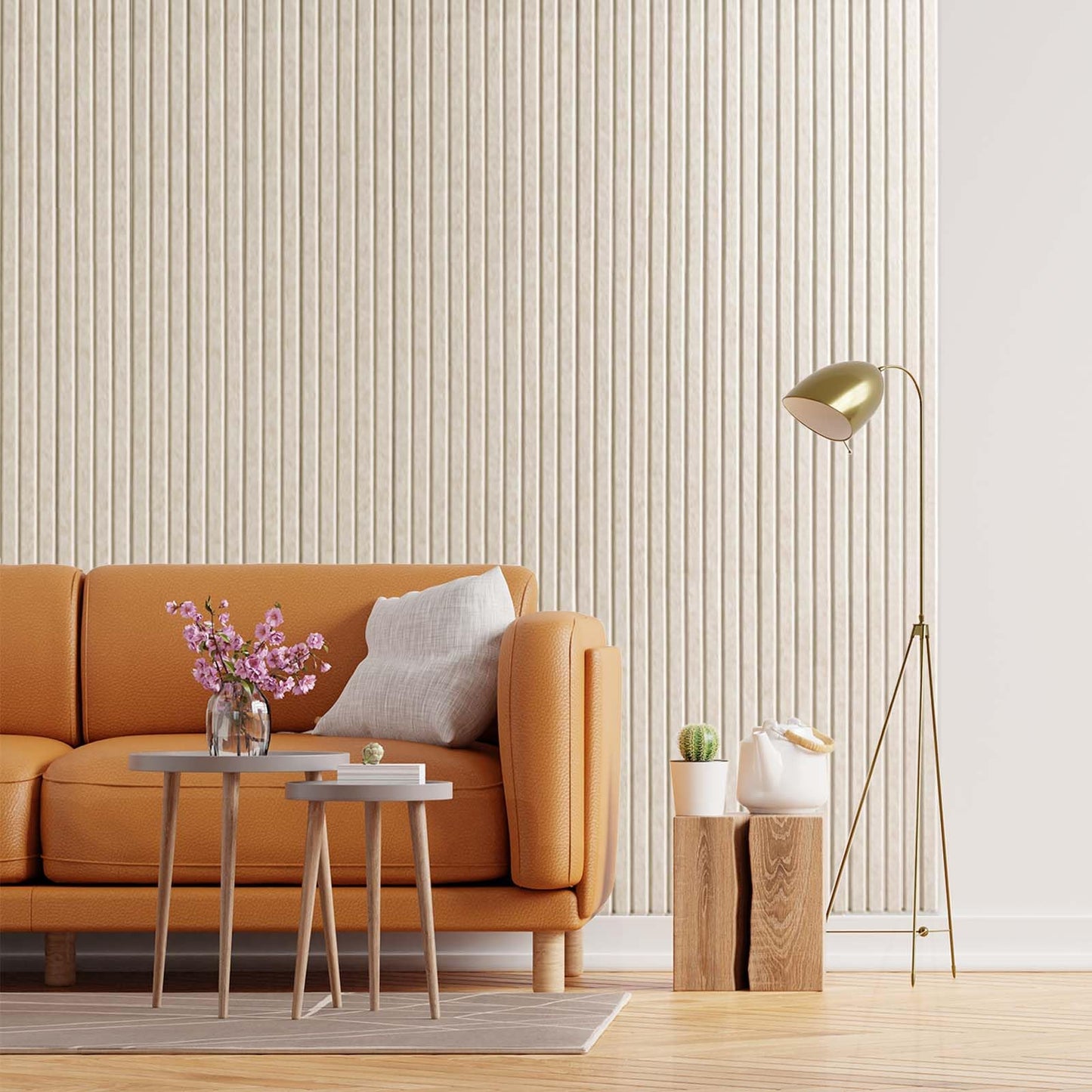 Large Cork Board for Office Decor, 48"x 36" - 1/2” Thick Felt Bulletin Board, 12 Pack Felt Board with Safe Removable Adhesive Tabs, Pin Board Cork Boards for Walls - Beige