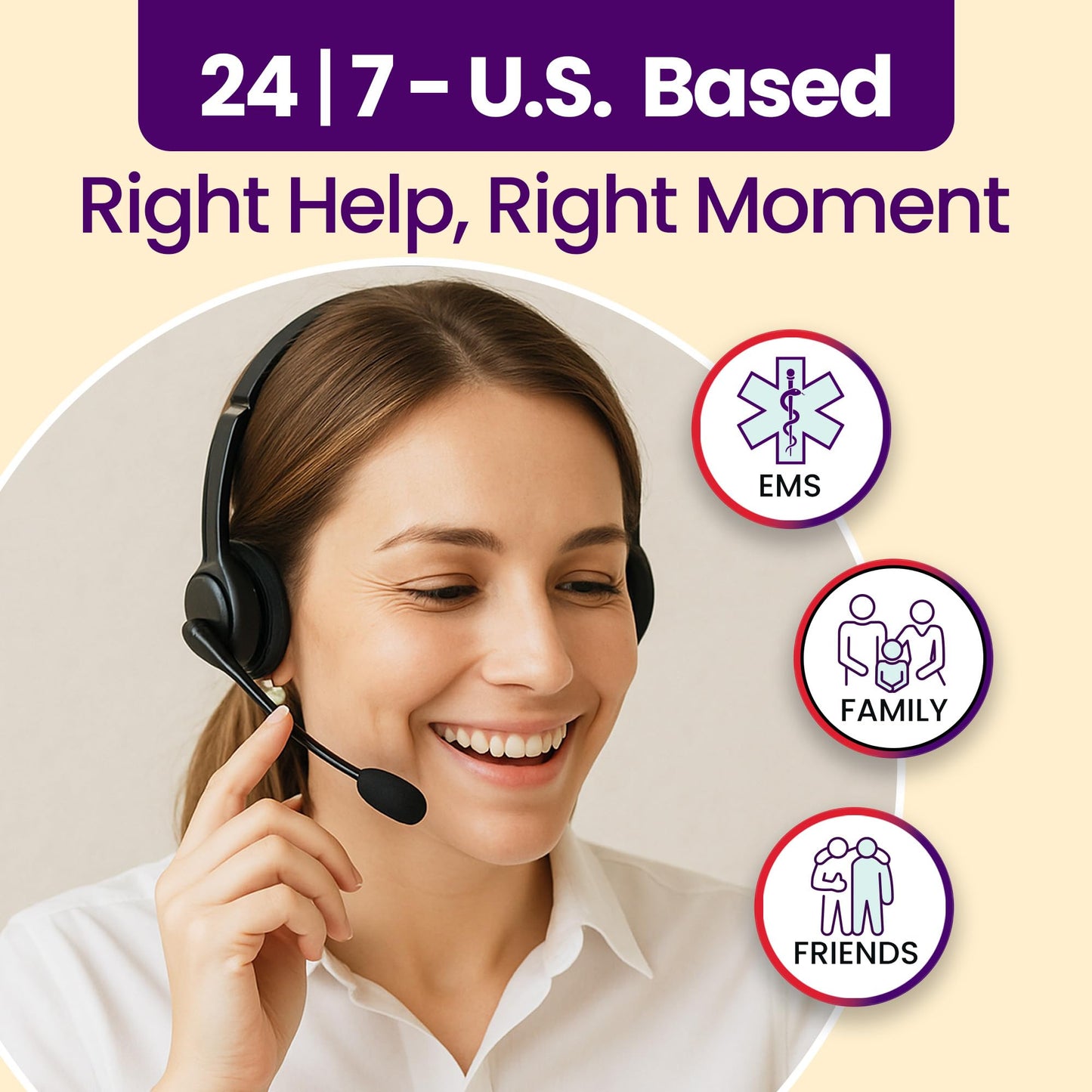 Medical Guardian MGMini | Get Help Instantly & Stay Independent | Medical Alert Device for Seniors | 24/7 Monitoring, GPS Tracking, Emergency Button | Subscription Required | Pearl