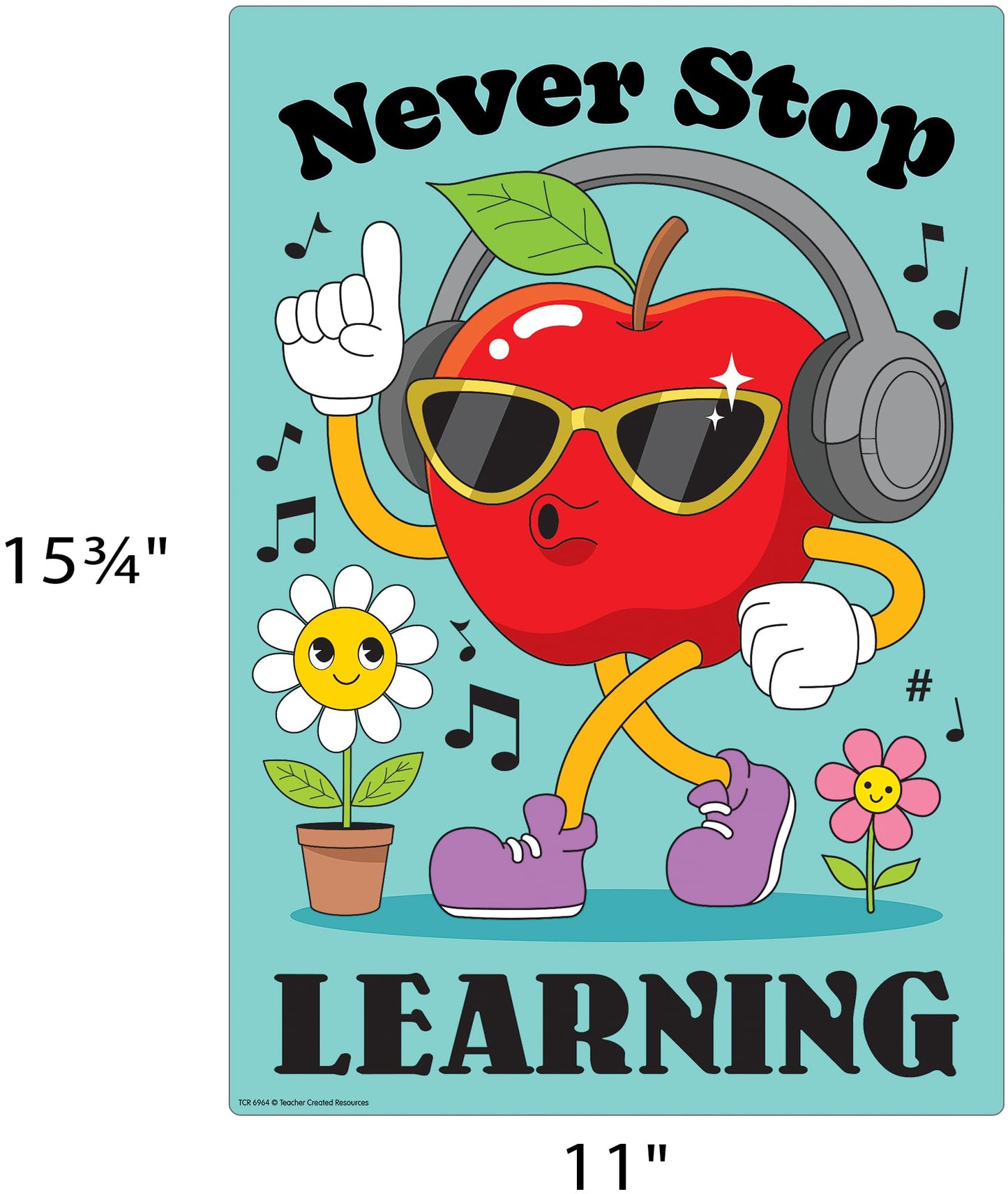 Teacher Created Resources Retro Fun Educational Poster Pack (TCR6964)