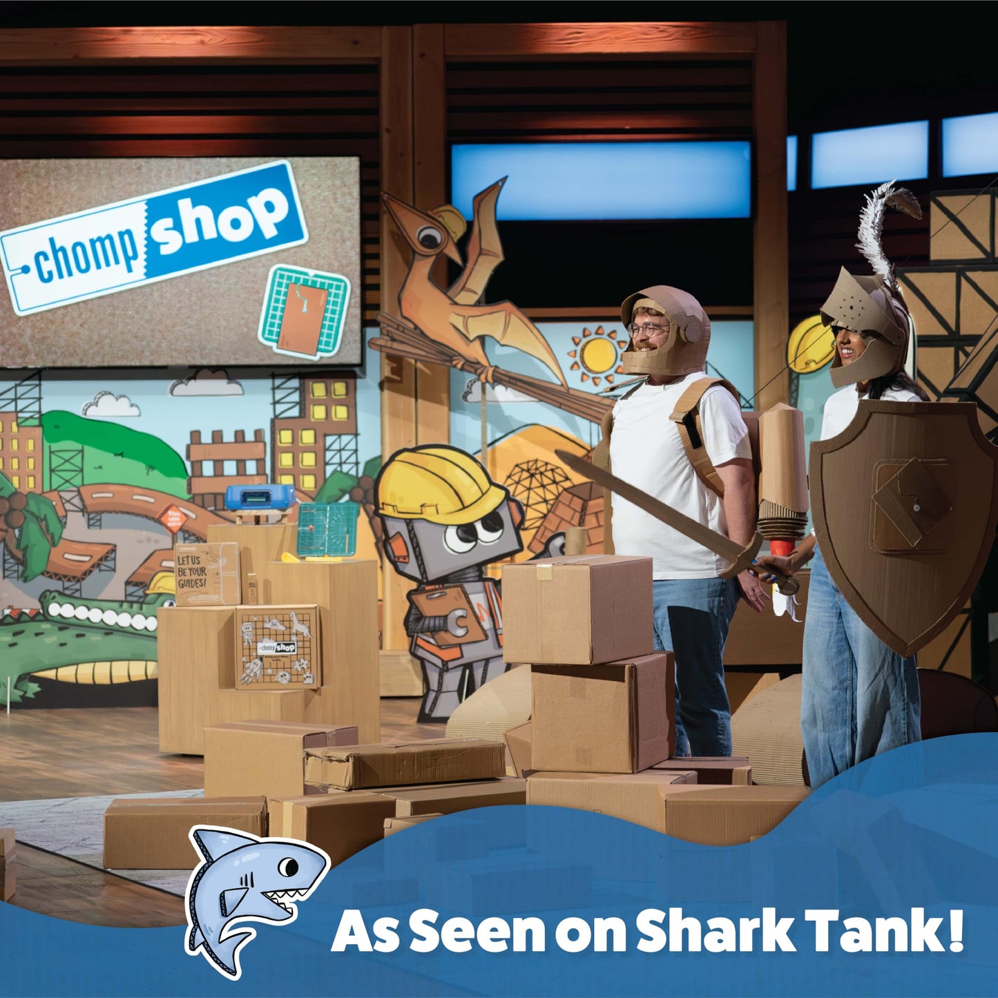 ChompSaw | The Original Kid-Safe Power Tool for Cutting Cardboard | STEM + STEAM Educational Toy for Boys and Girls Ages 5+