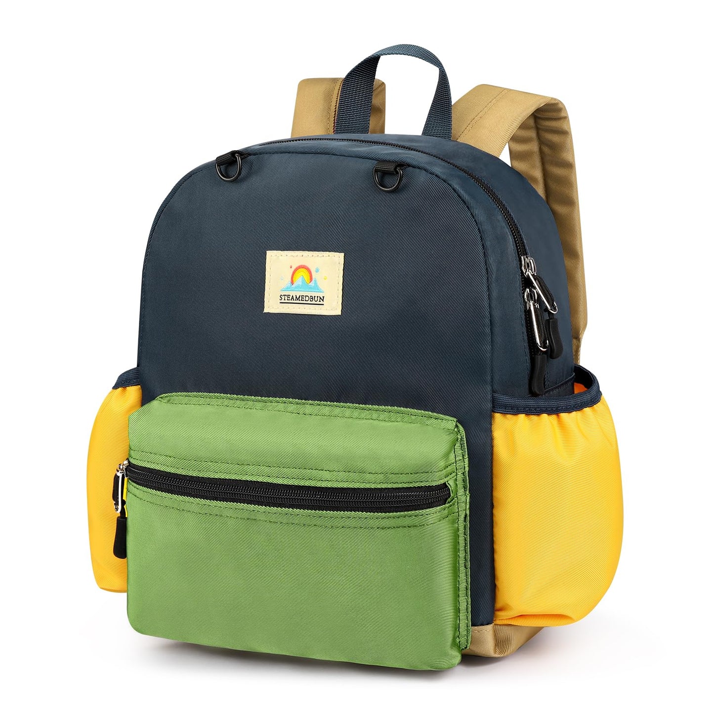 STEAMEDBUN Toddler Backpack for Boys 2-4: Kids Backpack Boys Girls - Preschool Kindergarten Daycare Backpacks - 12 inch