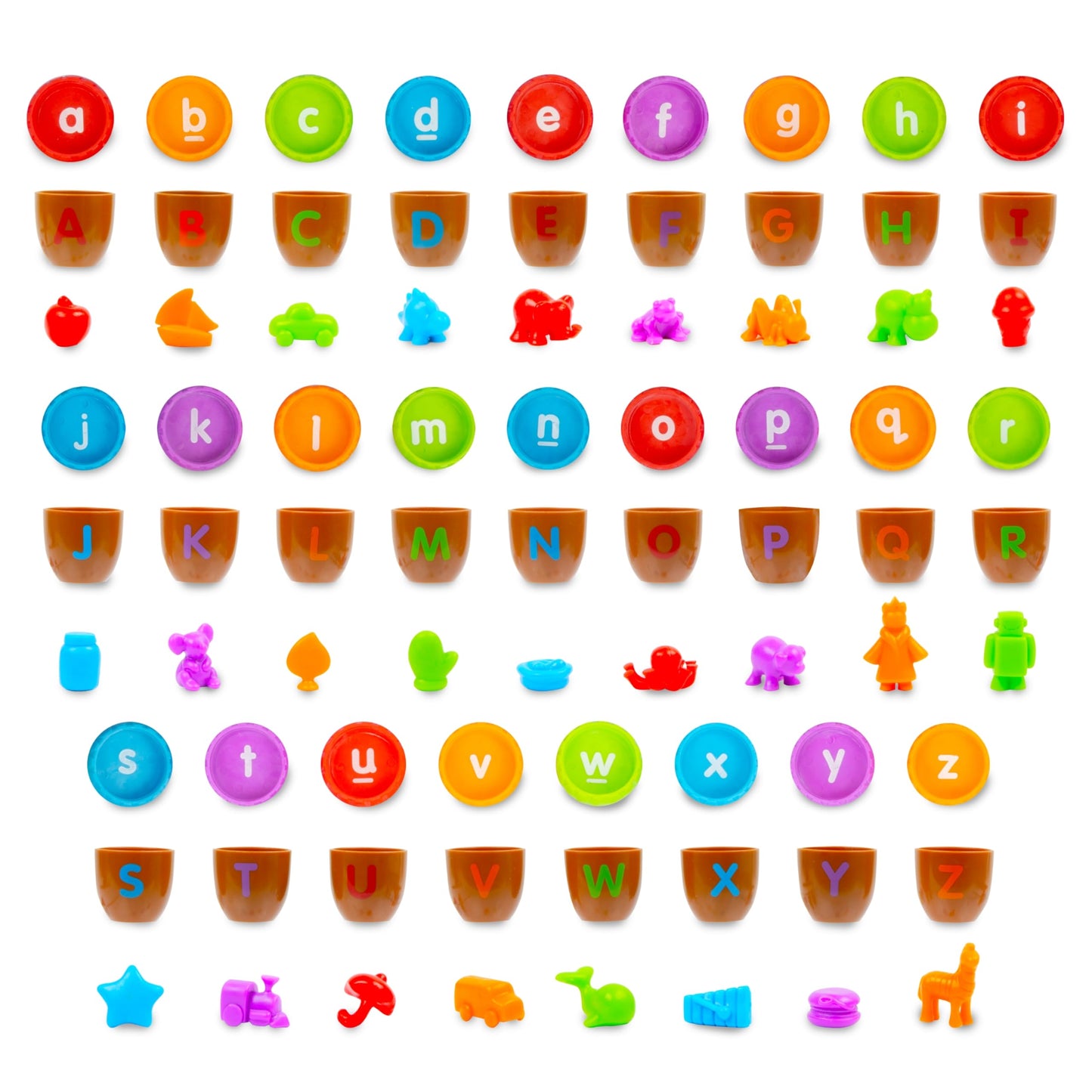 Learning Resources Alphabet Acorns Activity Set - ABC Puzzle, Preschool Learning Activities, Speech Therapy Materials, Manipulatives for Preschoolers, Fine Motor Skills