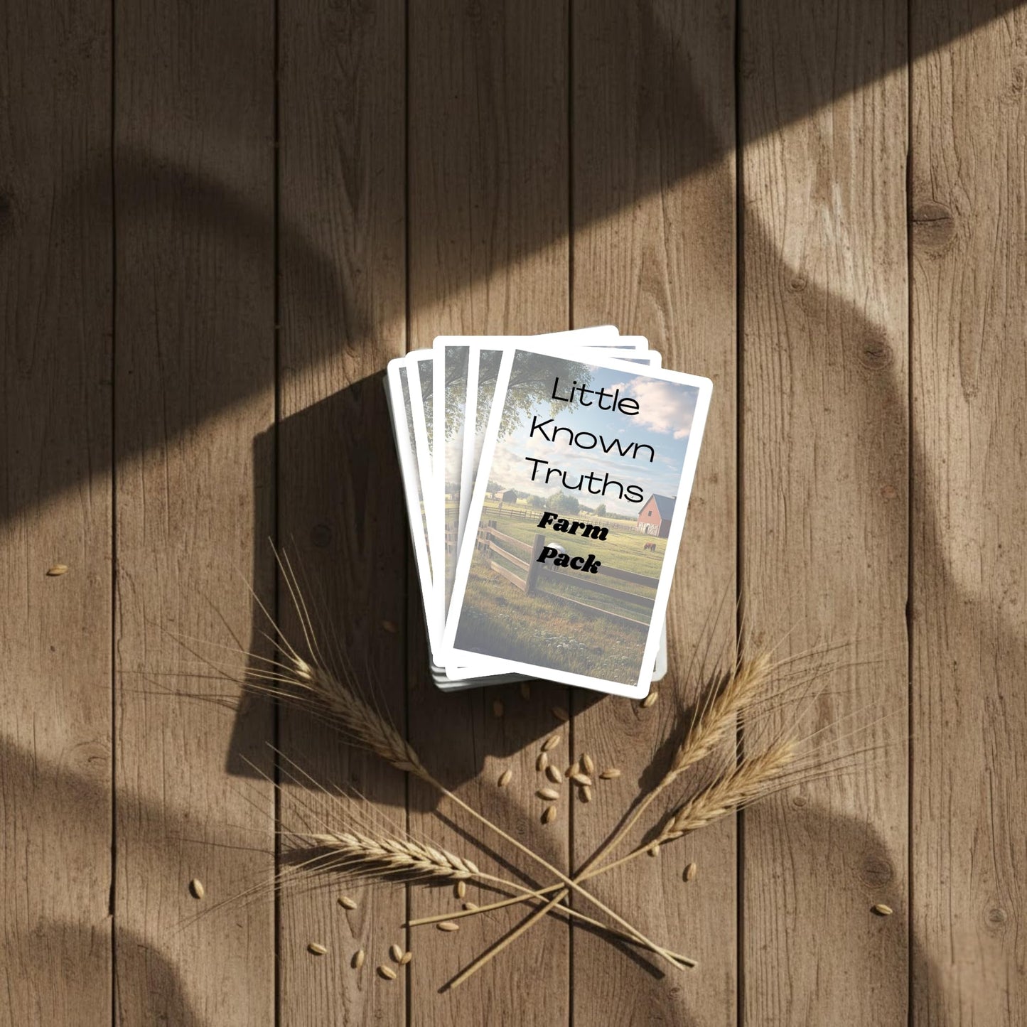 Farm Animal Trivia Cards for Kids – Learn About Cows, Chickens, Tractors, Agriculture & More – 20 Real-Photo Flashcards with Fun Facts & Questions – Educational STEM Toy for Ages 3+