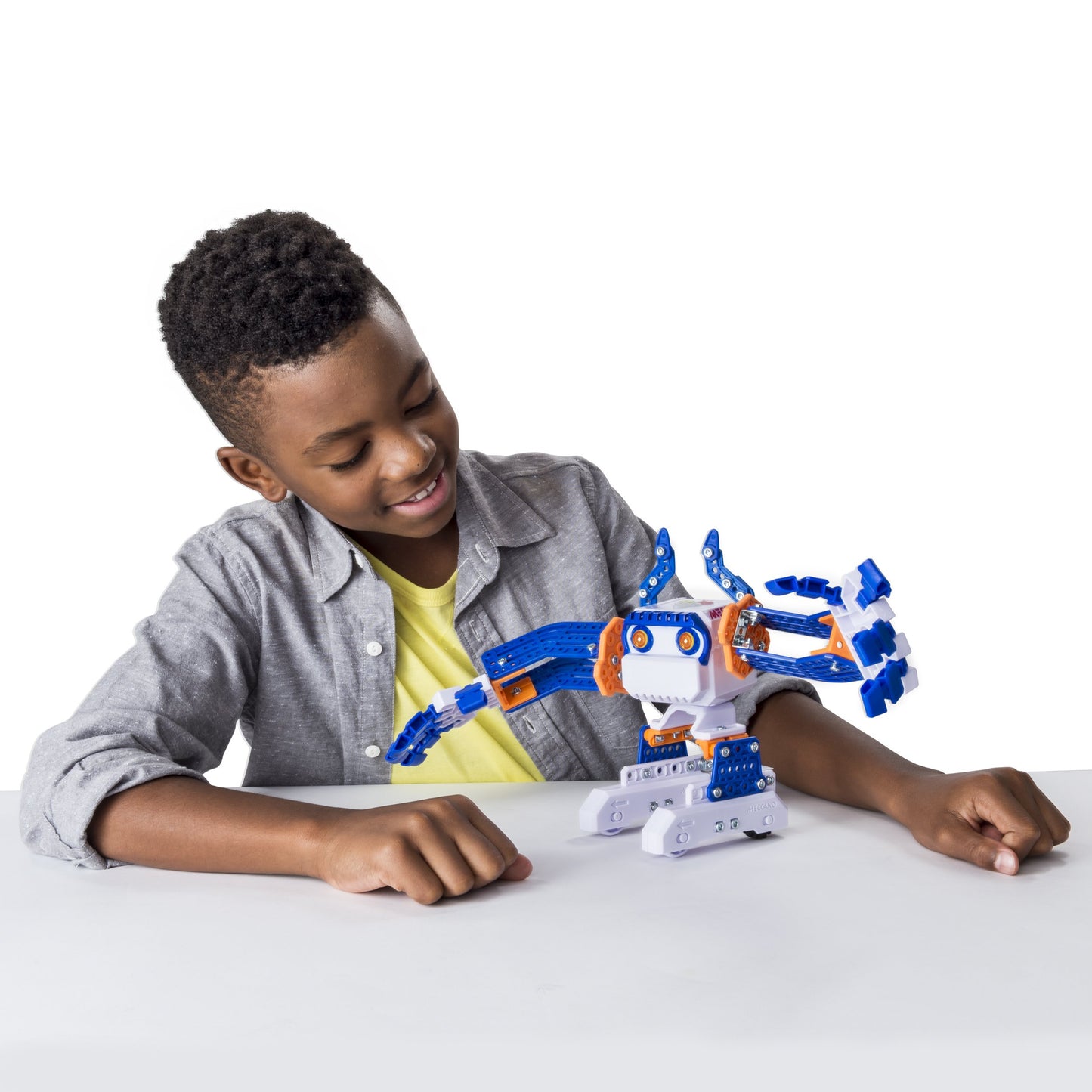 Meccano-Erector - Micronoid - Blue Basher, Programmable Robot Building Kit