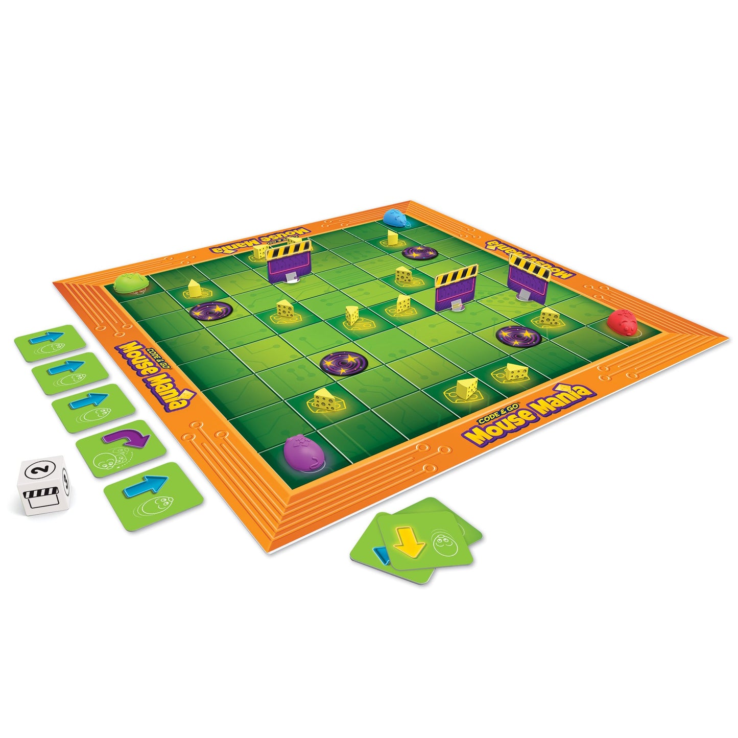 Learning Resources Code & Go Robot Mouse Classroom Set, ScreenΓÇæFree STEM Coding Kit with Activity Sets, Robots & Math Games, Ages 5+