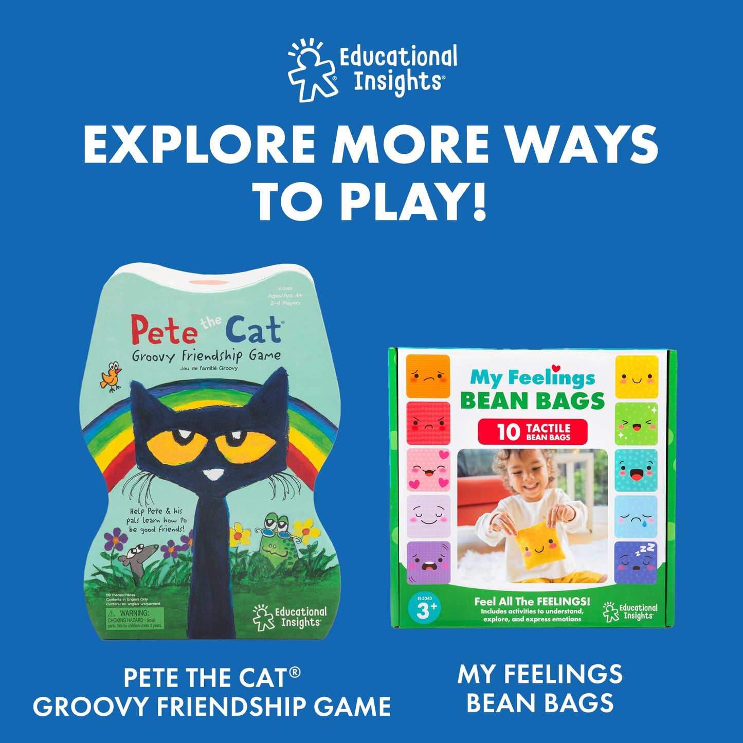 Educational Insights Campfire Chatmallows – Creative Story Cubes & Social Skills Activities, Conversation Starter Games, Interactive Storytelling and Sequencing Set for Imaginative Kids Ages 4+