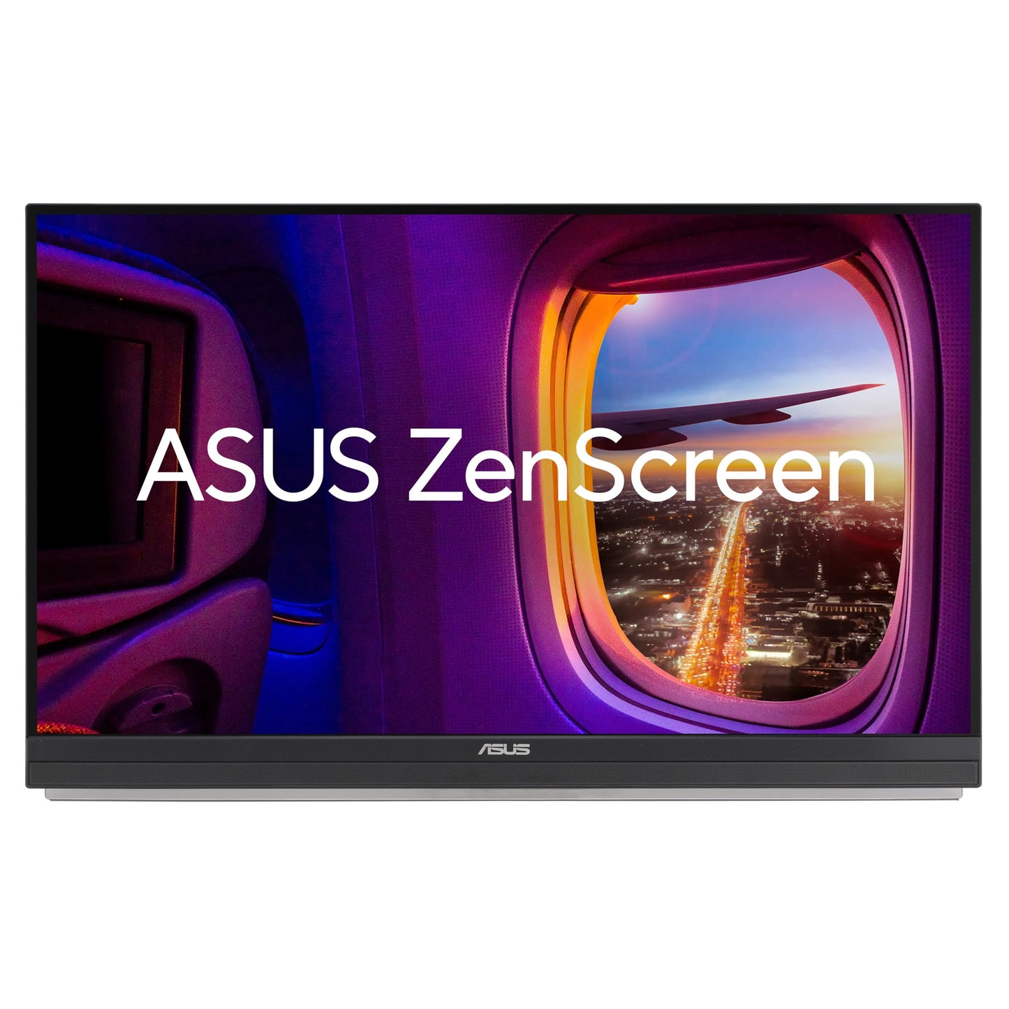 ASUS ZenScreen 27” 1440P Transportable Monitor (MB27ACF) - QHD (2560 x 1440), IPS, 100Hz, USB-C PD 70W, Speakers, Carrying Handle, Kickstand, C-clamp, Sub-woofer, 2.1 Channel Audio, 3 yr Warranty