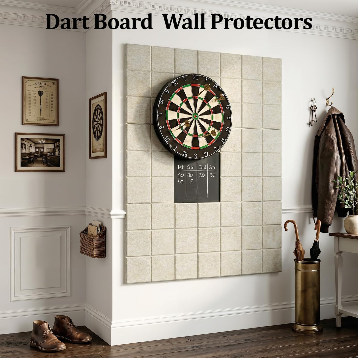 Large Felt Bulletin Board for Walls: 6-Pack Black Cork Board Alternative 11.8x11.8 Inch Peel and Stick Pin Board Wall Decor for Home Organization, Office Memo Board, Self-Adhesive Wall Tiles