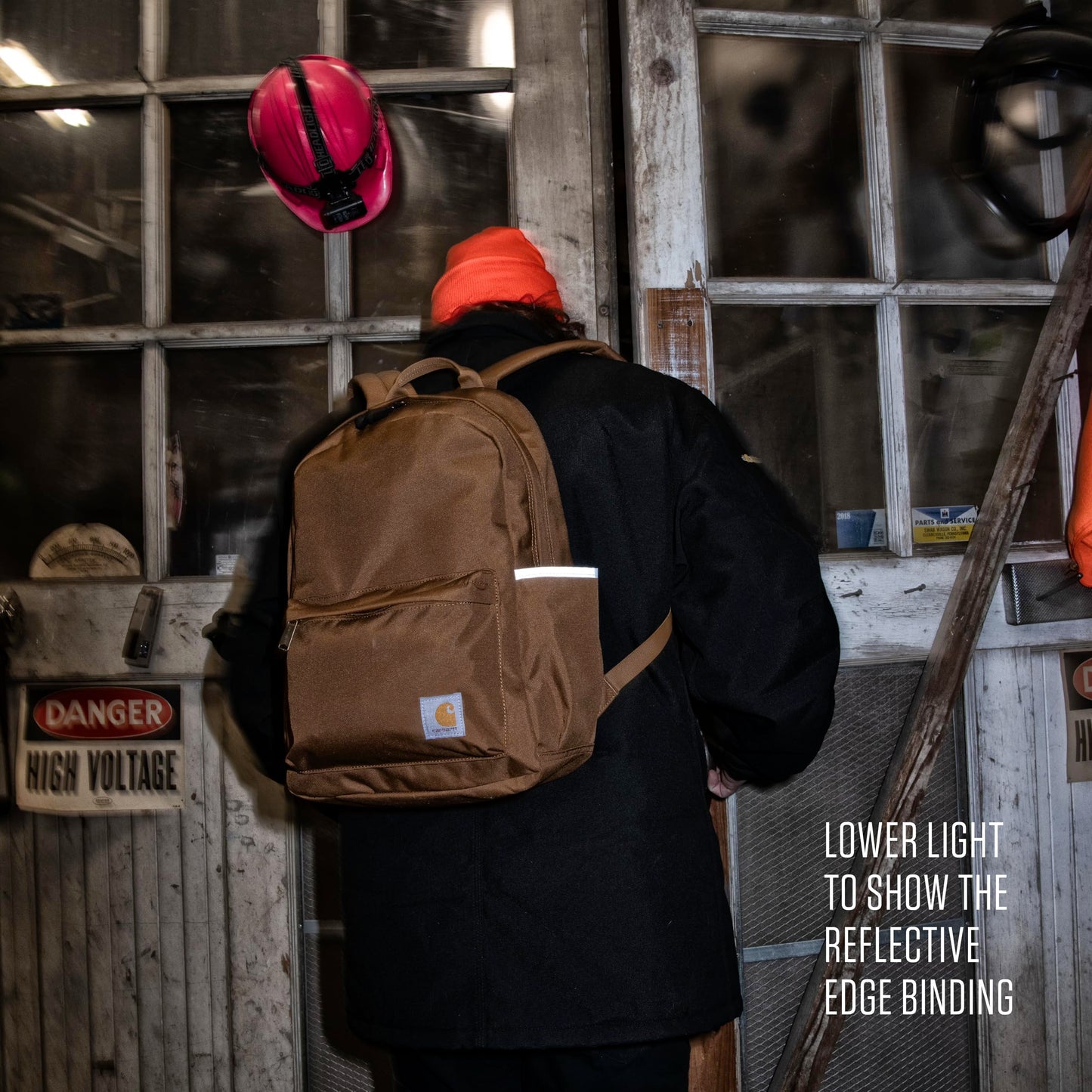 Carhartt 21L Classic Laptop Backpack, Water-Resistant Pack W/ 15" Laptop Sleeve and Organizational Compartments, Workwear Blue