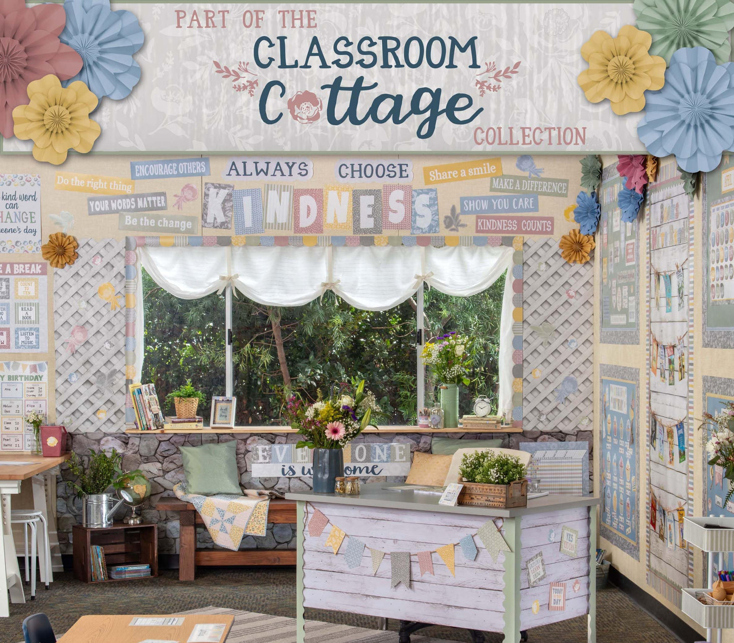 Teacher Created Resources Classroom Cottage Incentive Charts (TCR7192)
