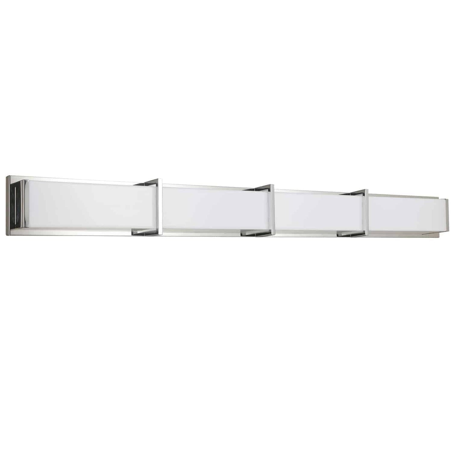 Dainolite VLD-415 Modern Dimmable LED Linear Vanity Light 46.25in  Polished Chrome