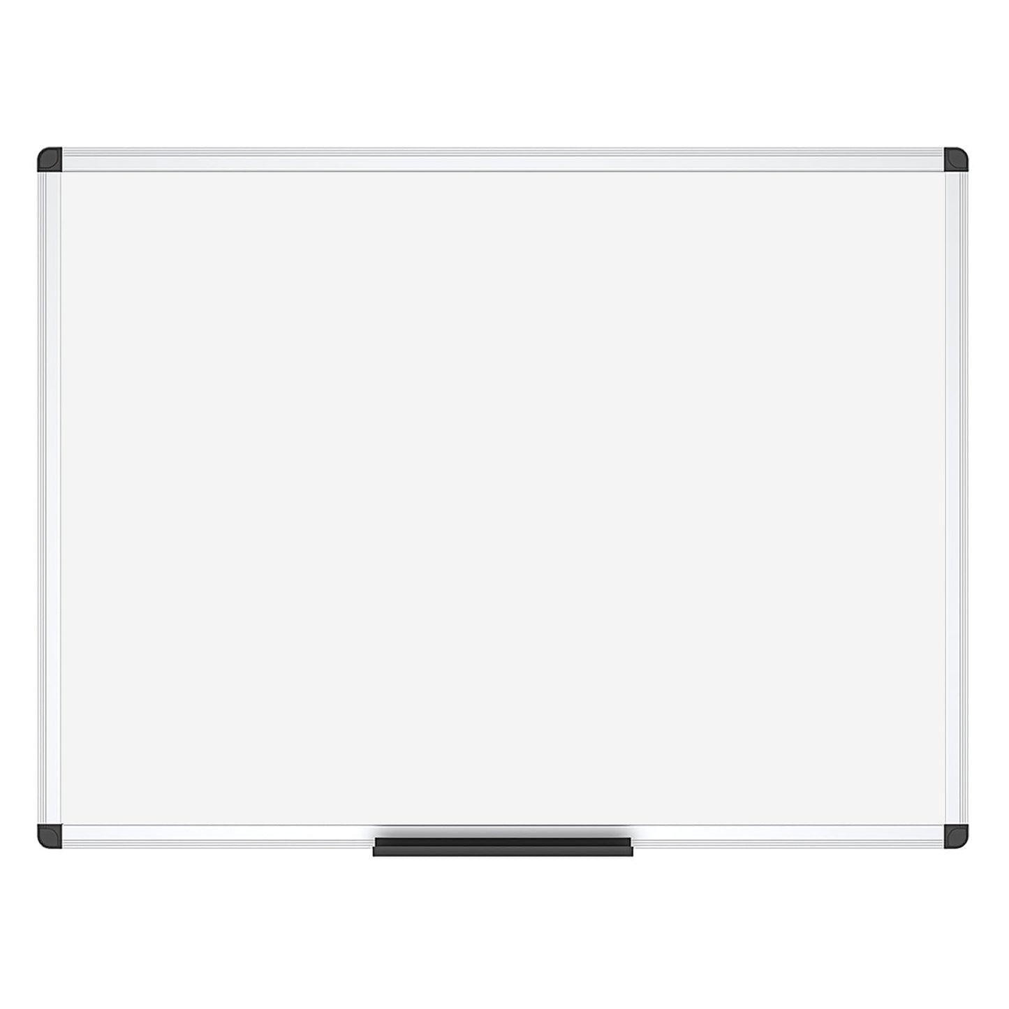 VIZ-PRO Dry Erase Board/Whiteboard, 36 X 24 Inches, Wall Mounted Board for School Office and Home