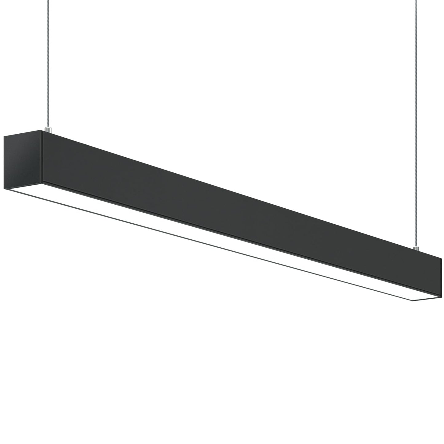 Barrina 5568 4FT LED Linear Light, 30/36/45W, Color Changeable 2700K/4000K/5000K, Black, 1 Pack
