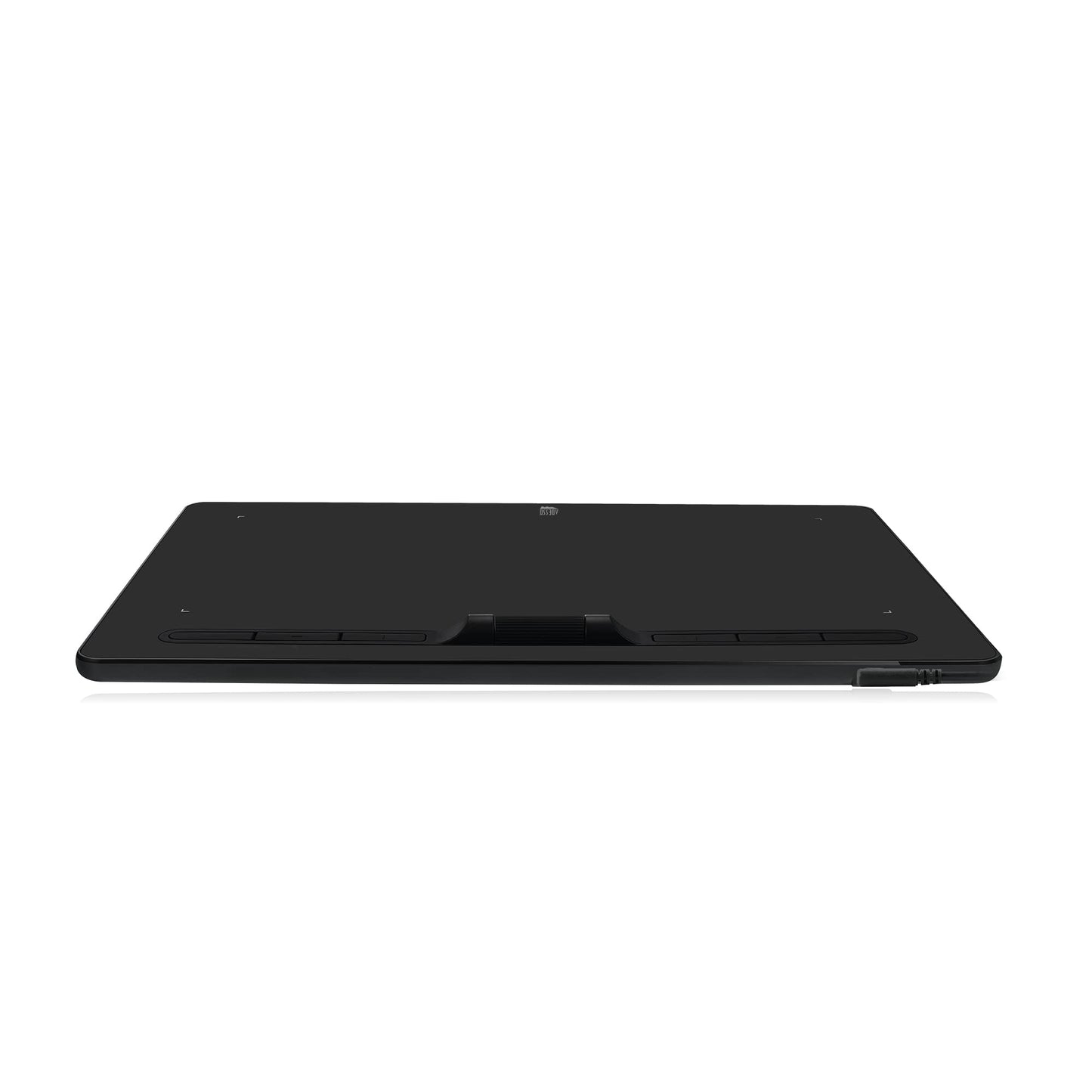Adesso Large Graphics Drawing Tablet Pad 10 x 6 Inch 8192 Levels Battery-Free Pen, 6 Customizable Keys with Scroll Wheels, Compatible with PC/Mac/Android OS for Painting, Design & Online Teaching
