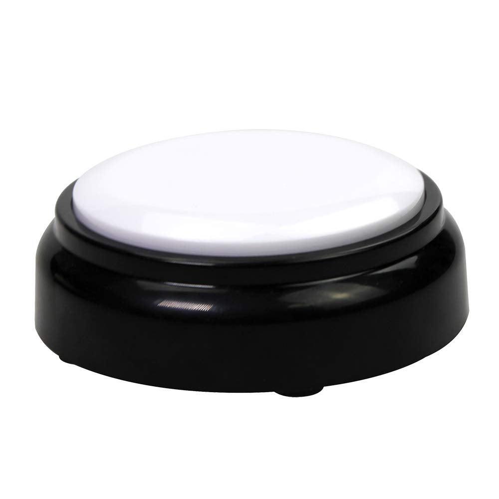 Recordable Sound Button- Record & Playback Your Own Message- Recordable Talking Button 30 Second-Answer Buzzers for Funny Novelty Office Desk Gag Gift Custom That was Easy Button