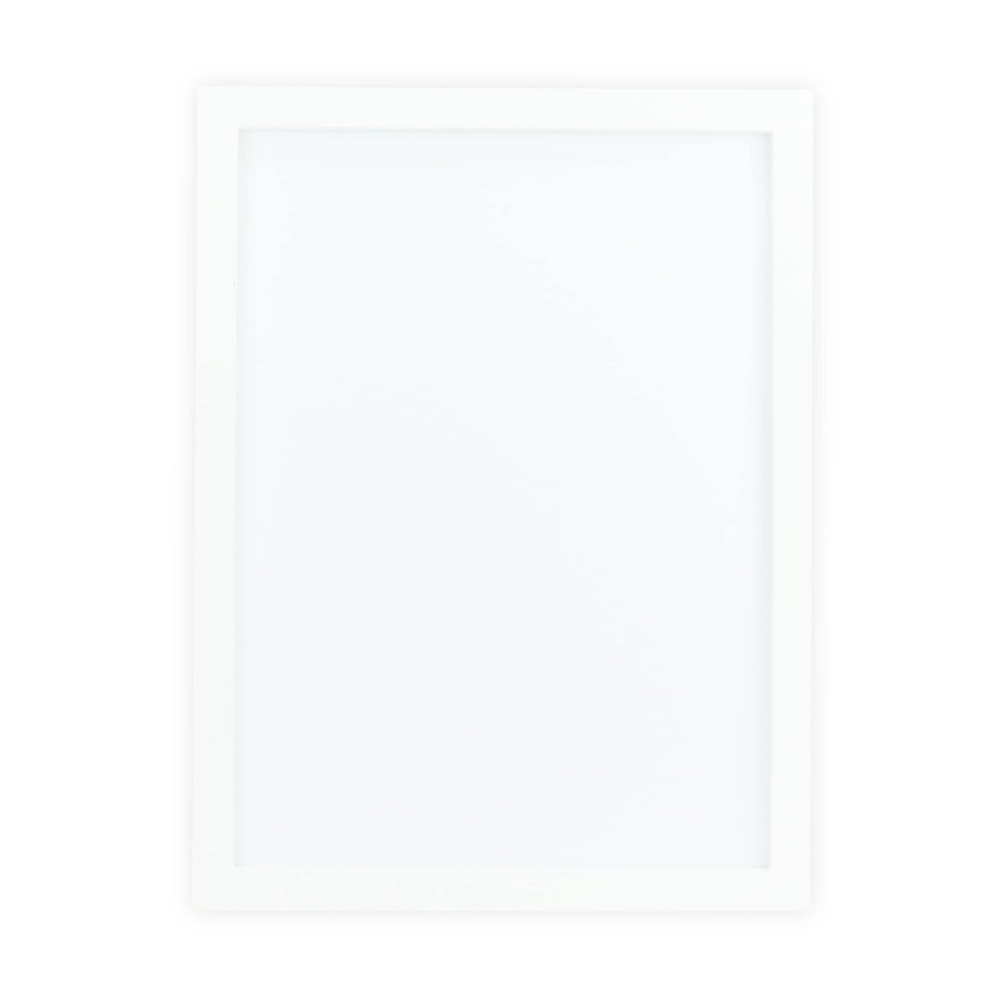 Stiles 16"x12" Magnetic Letter Board Sign - Changeable Magnet Message Board for Menu Boards, Milestones, Home Decor, Office & Baby Announcements - No Letters Included, White