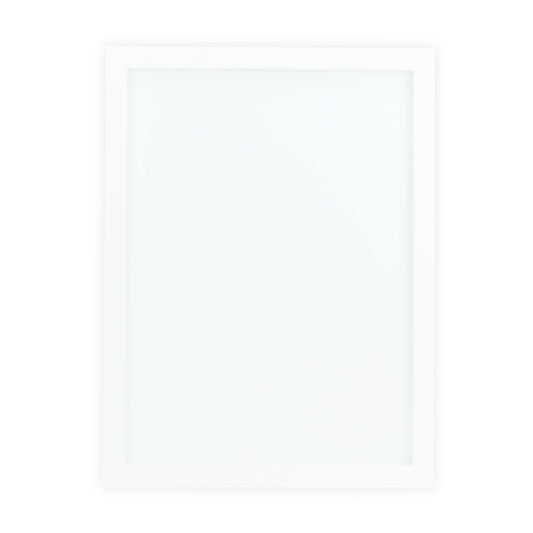 Stiles 16"x12" Magnetic Letter Board Sign - Changeable Magnet Message Board for Menu Boards, Milestones, Home Decor, Office & Baby Announcements - No Letters Included, White