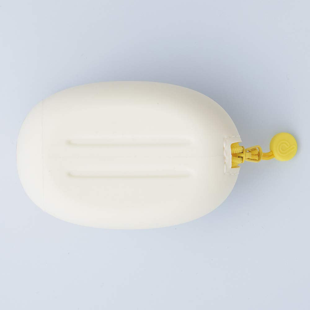 LIHIT LAB PuniLabo Mini Zipper Pouch, Horizontal, 2.2" x 2.7", Penguin (A7780-10), Small: 2.2" Ã— 2.7"