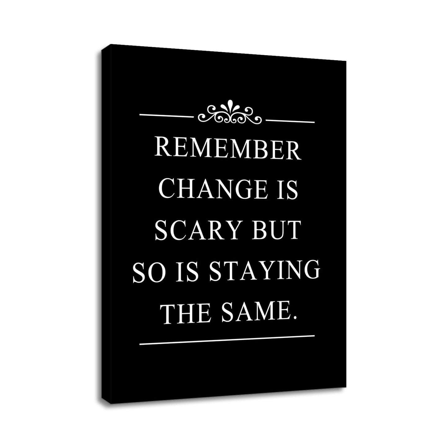 Inspirational Office Decor Wall Art Remember Quote Canvas Painting Prints for Home Wall Decor Framed Motivational Painting Poster Artwork Living Room Gym Bedroom Framed[18''W x 24''H]