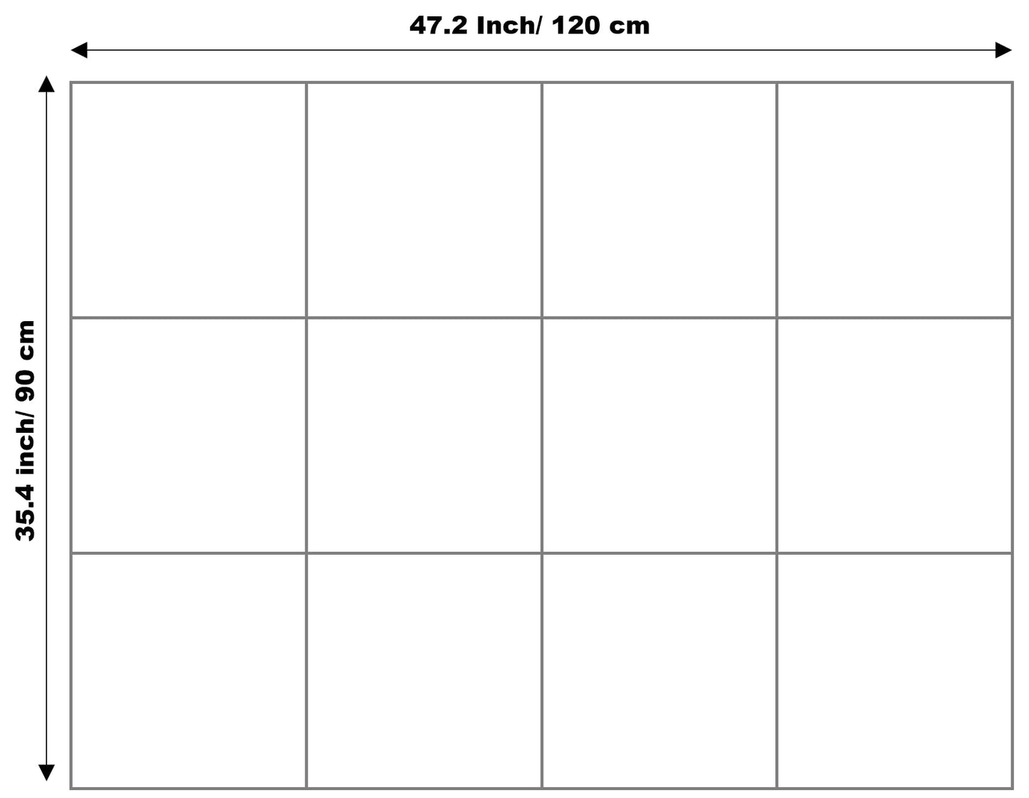 White Cork Board Tiles | Large Cork Board Alternative | Felt Wall Tiles (12-Pack) | Aesthetic Felt Bulletin Board for Office, Home & Classroom | Large Cork Boards for Walls Memo Board | White