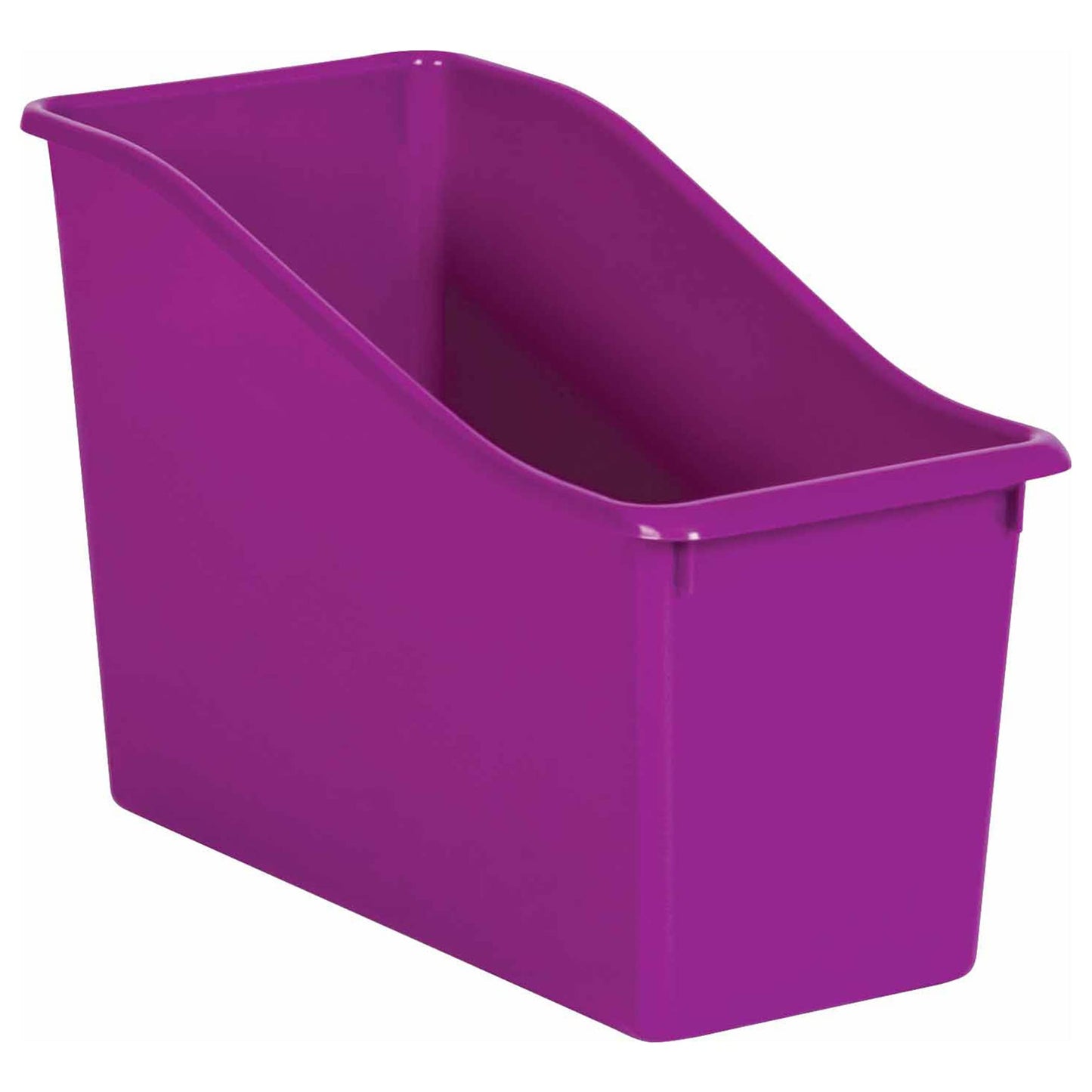 Teacher Created Resources Purple Plastic Book Bin, Pack of 6
