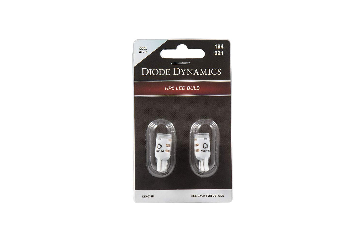 Diode Dynamics 194 HP5 LED Bulbs, Amber, Pair, Model DD0025P