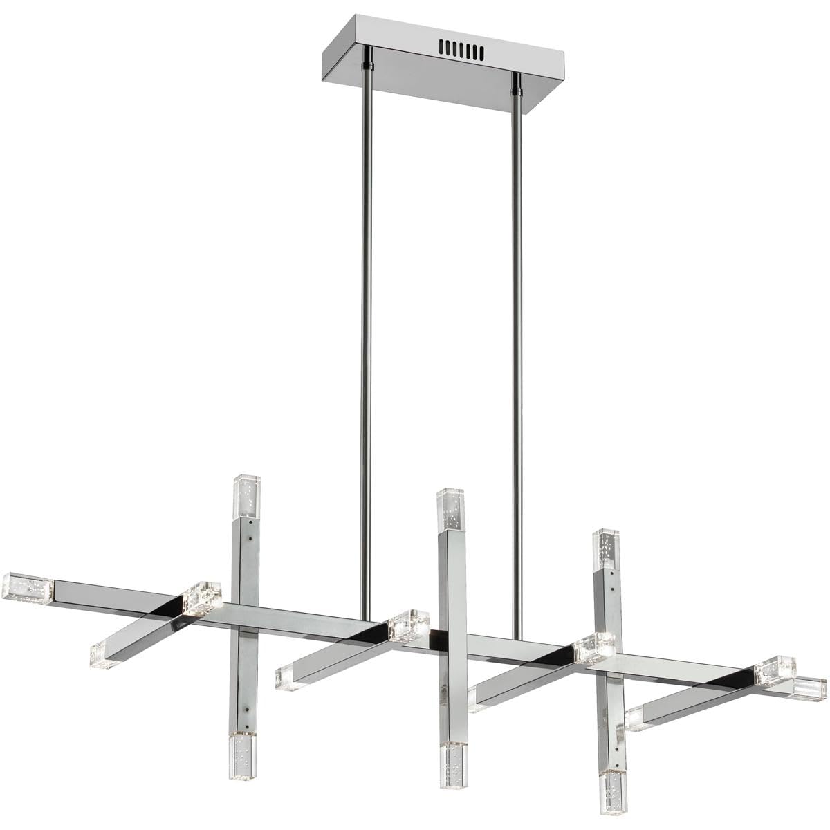 Dainolite Francesca Chandelier 16-Light Polished Chrome Metal FCS-4064HC-PC